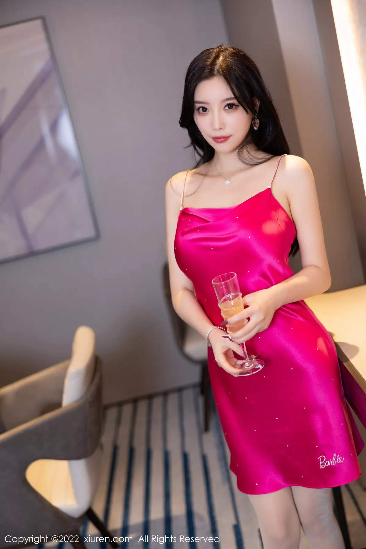 秀人集.com_[XiuRen秀人网]No.5959_女神杨晨晨Yome浴室脱红色短裙露无内肉丝秀惹火身材诱惑写真88P