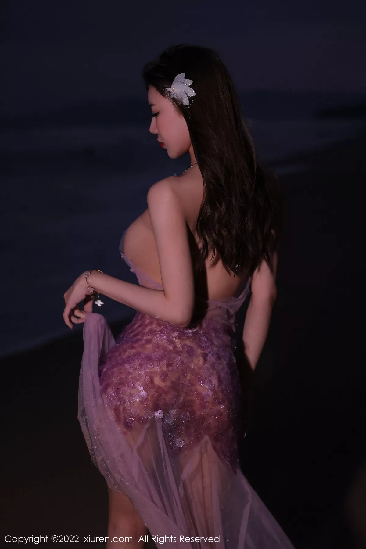 秀人集.com_[XiuRen秀人网]No.5890_模特tina_甜仔海南旅拍沙滩场景粉色真空裙秀凹凸身材诱惑写真53P