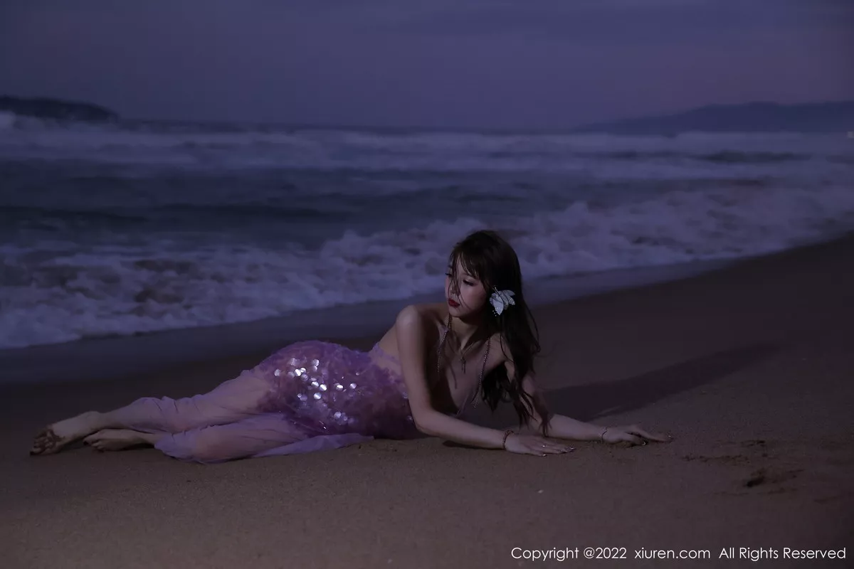 秀人集.com_[XiuRen秀人网]No.5890_模特tina_甜仔海南旅拍沙滩场景粉色真空裙秀凹凸身材诱惑写真53P