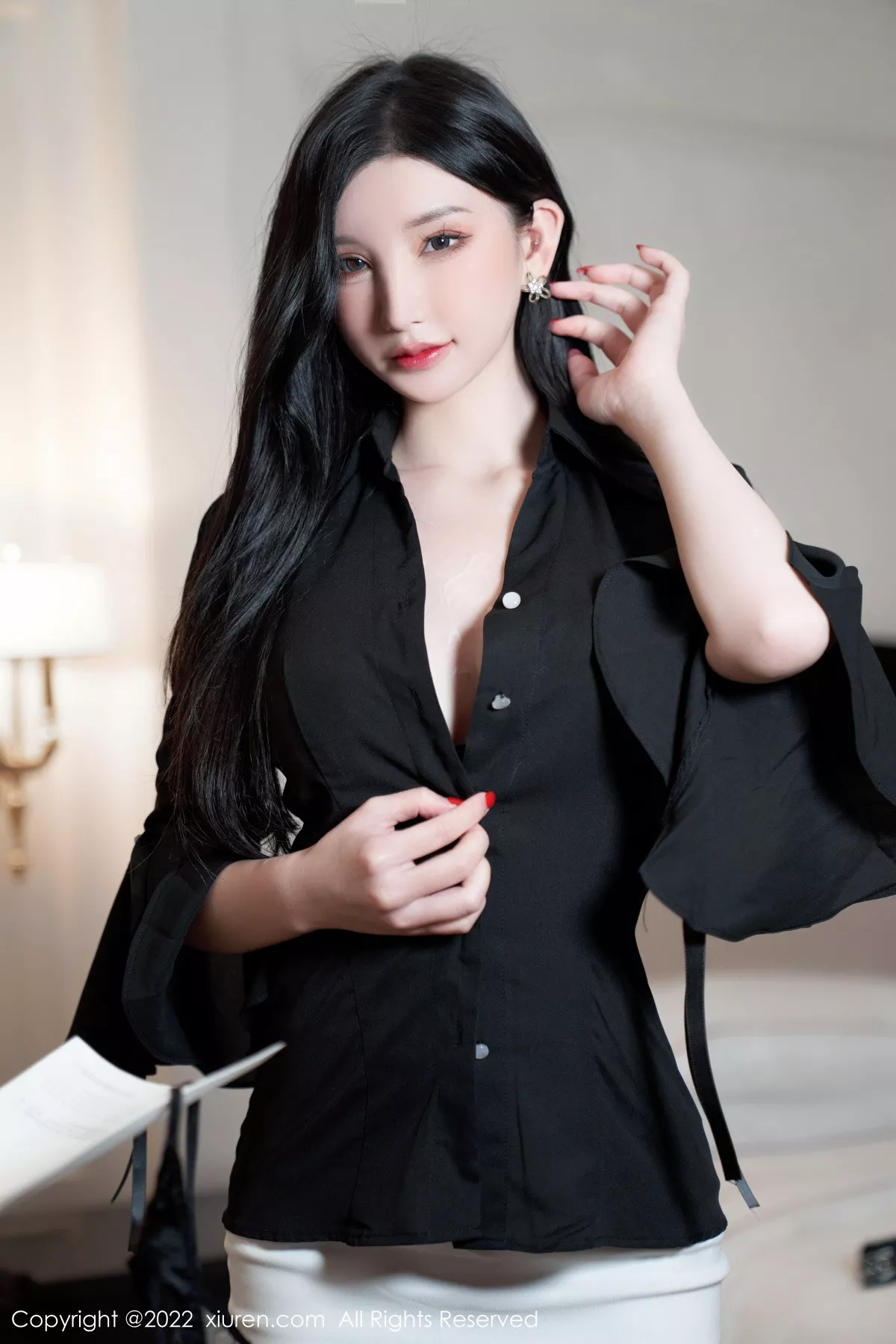 秀人集.com_[XiuRen秀人网]No.6012_女神周于希Sally脱职业装露黑色内衣秀完美身材迷人诱惑写真94P