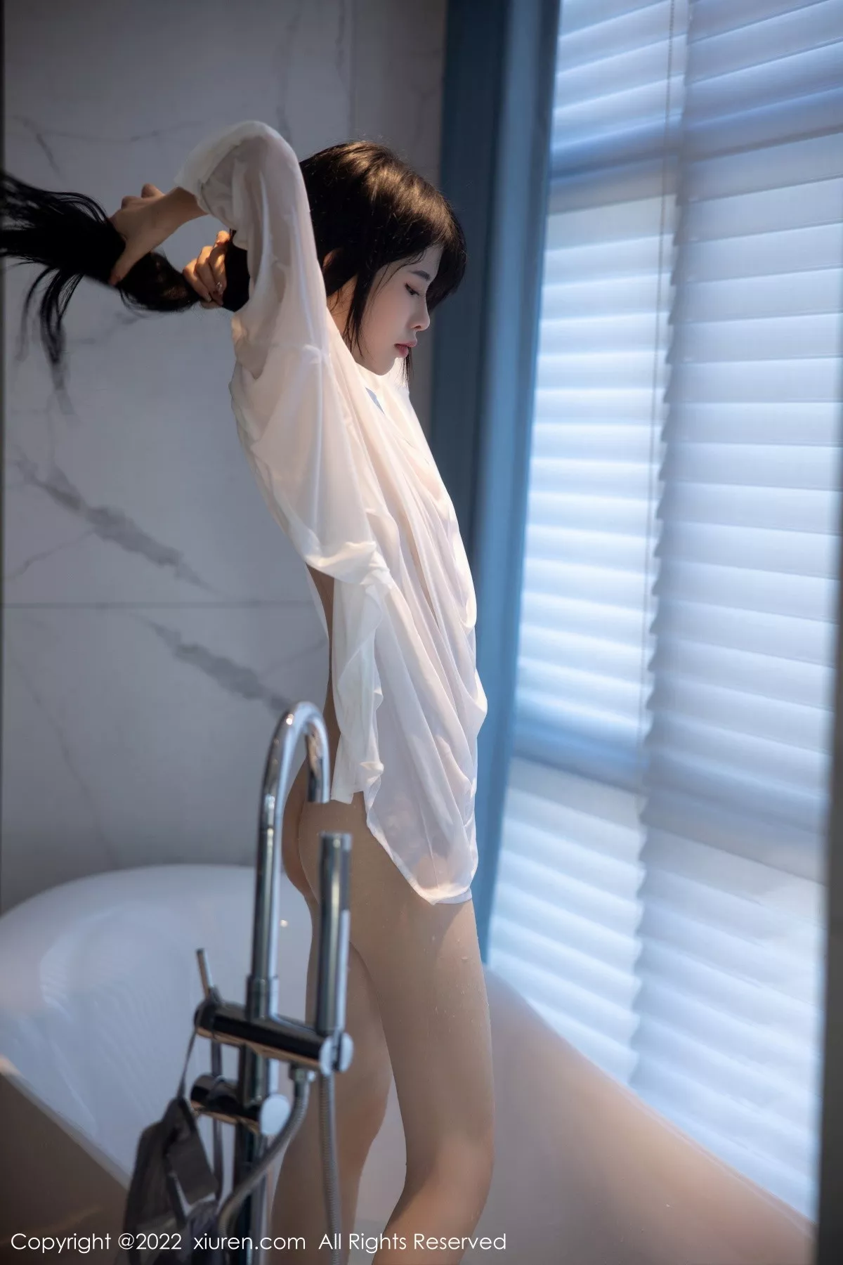 秀人集.com_[XiuRen秀人网]No.5909_模特77qiqi私房浴室脱性感白T露浅蓝色蕾丝内衣迷人诱惑写真85P