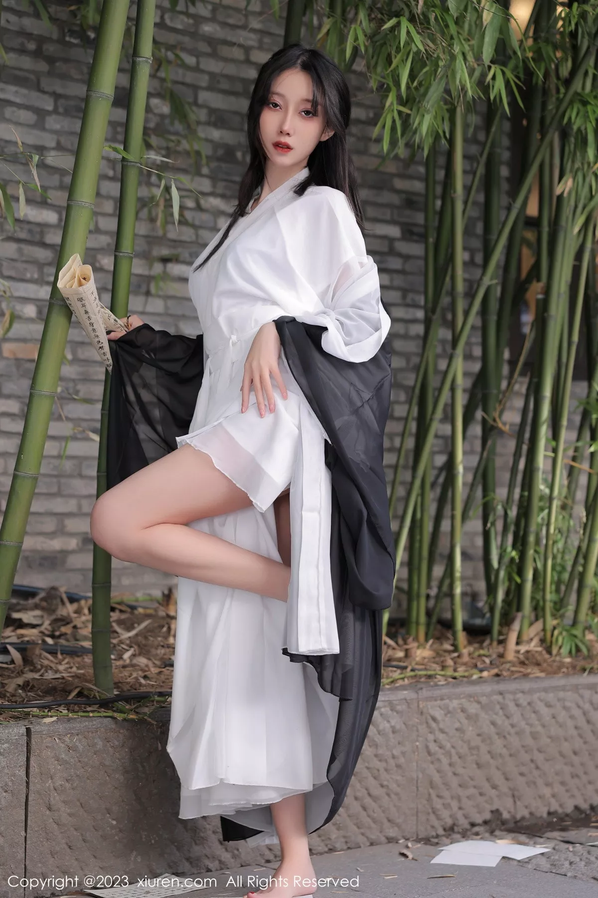 秀人集.com_[XiuRen秀人网]No.6094_模特玥儿玥er海南旅拍脱白色古装服饰露性感内衣撩人诱惑写真55P