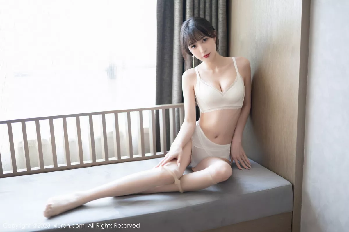 秀人集.com_[XiuRen秀人网]No.6236_模特林星阑脱咖啡色连衣裙露白色蕾丝内衣配开档肉丝诱惑写真90P
