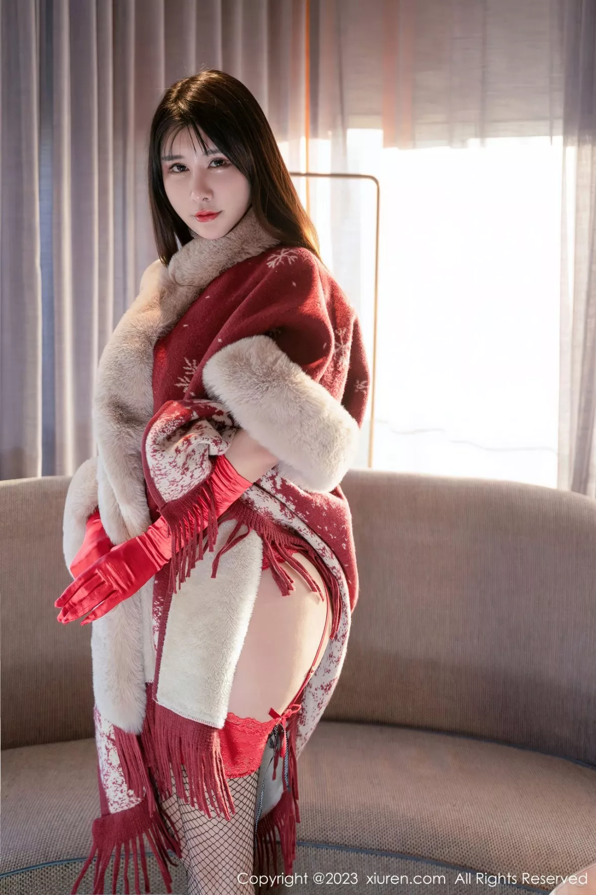 秀人集.com_[XiuRen秀人网]No.6188_模特夏沫沫tifa阳朔旅拍性感红色情趣内衣配黑丝吊袜诱惑写真62P