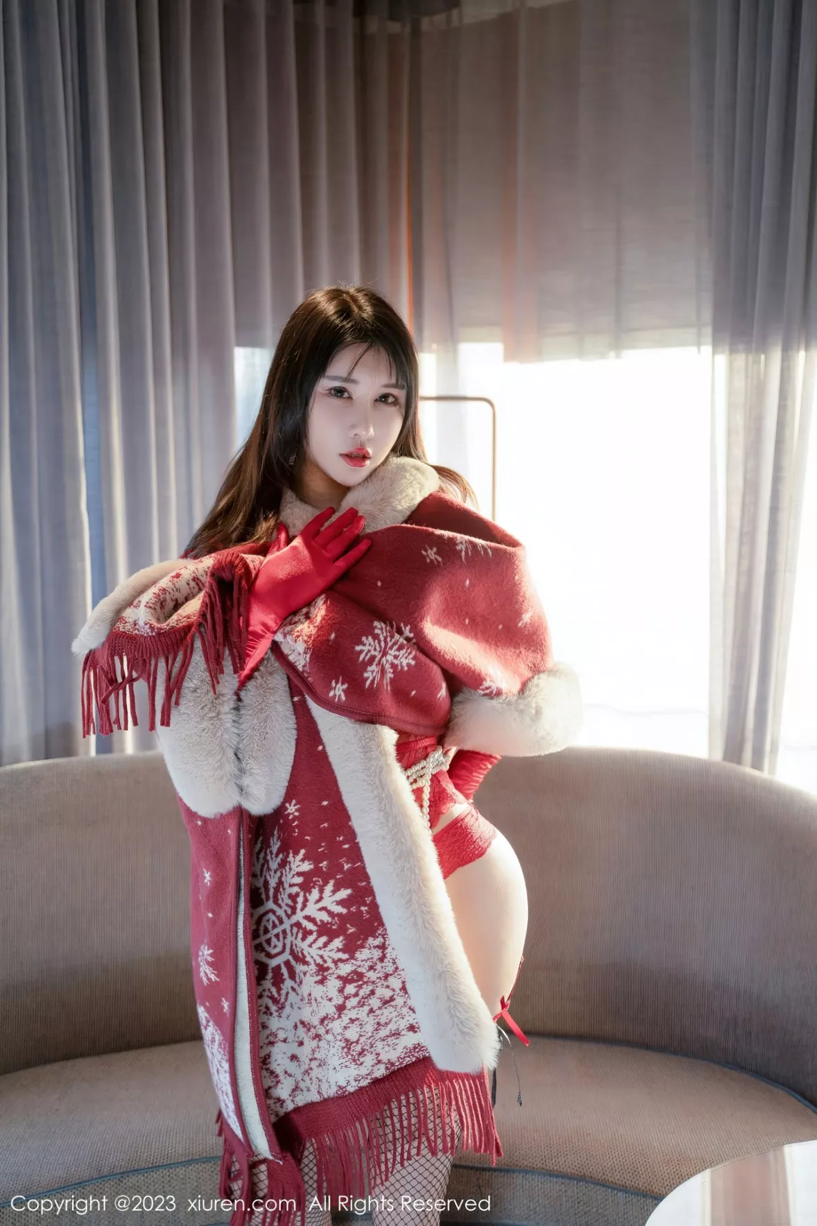 秀人集.com_[XiuRen秀人网]No.6188_模特夏沫沫tifa阳朔旅拍性感红色情趣内衣配黑丝吊袜诱惑写真62P