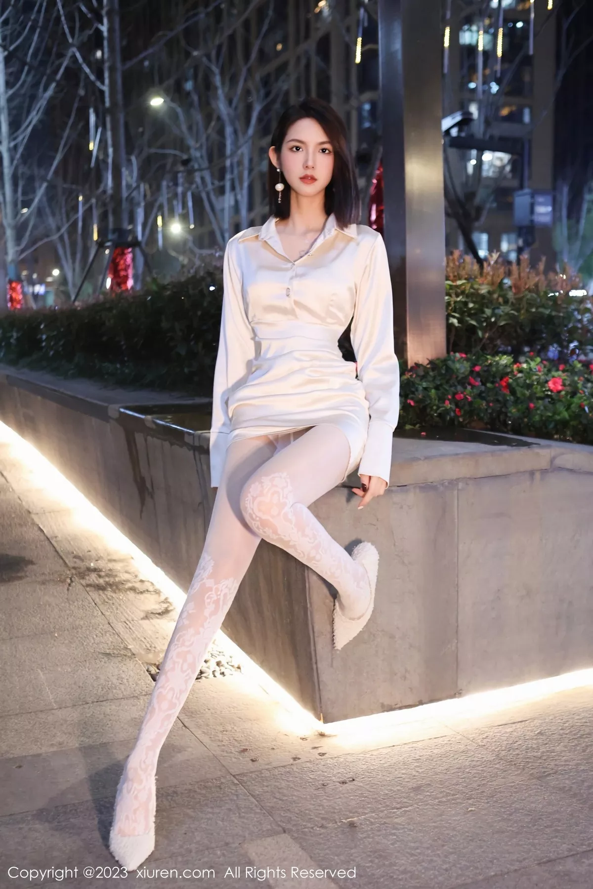 秀人集.com_[XiuRen秀人网]No.6393_模特乔一一脱性感米色连衣短裙露白色内衣秀曼妙身姿诱惑写真92P