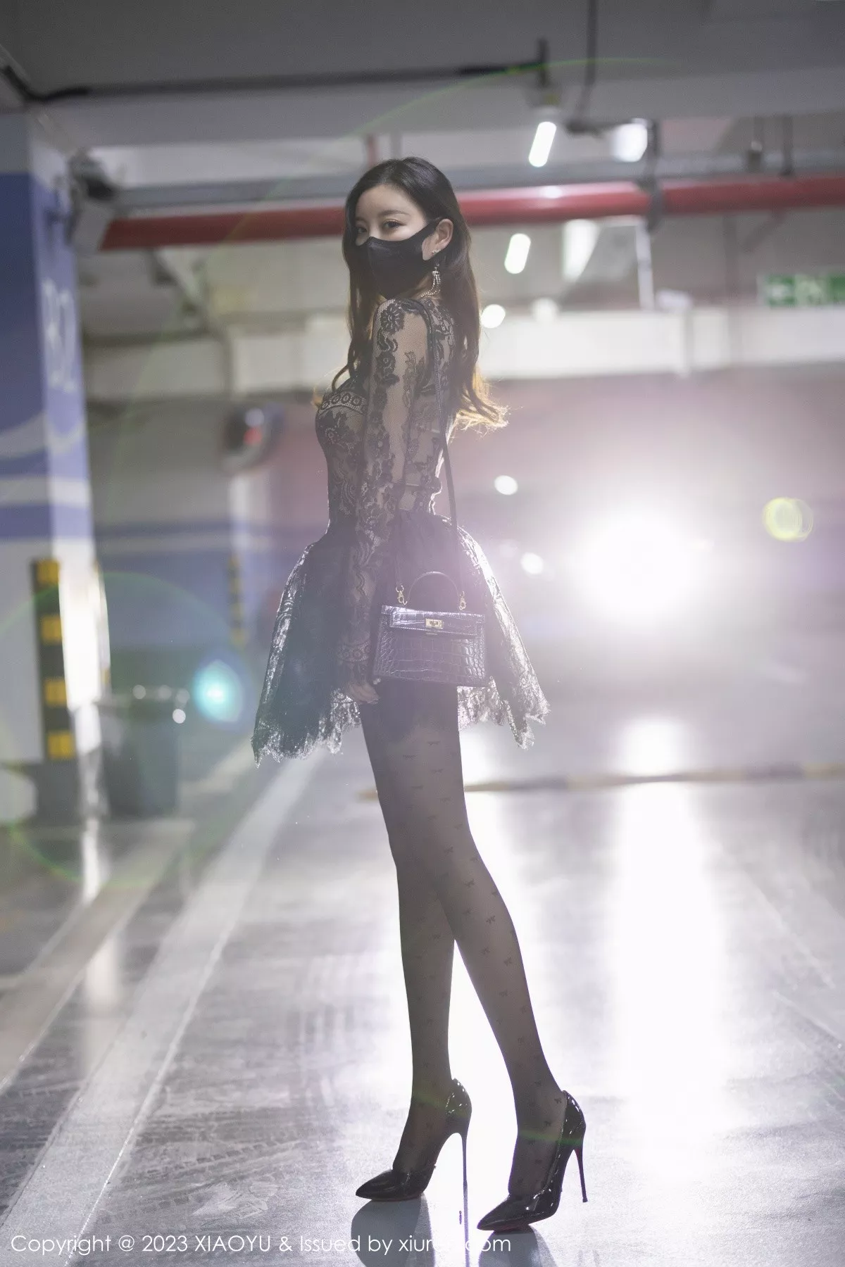 秀人集.com_[XiaoYu画语界]Vol.988_女神杨晨晨Yome性感黑色蕾丝连衣短裙露黑色内衣完美诱惑写真92P