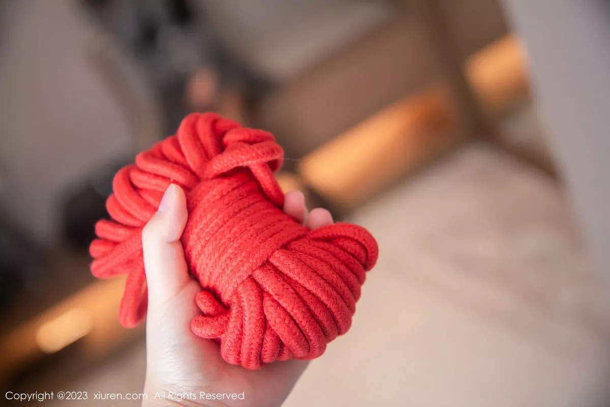 秀人集.com_[XiuRen秀人网]No.6495_新人模特谭小灵私房情趣捆绑粉色蕾丝内衣配开档黑丝诱惑写真80P