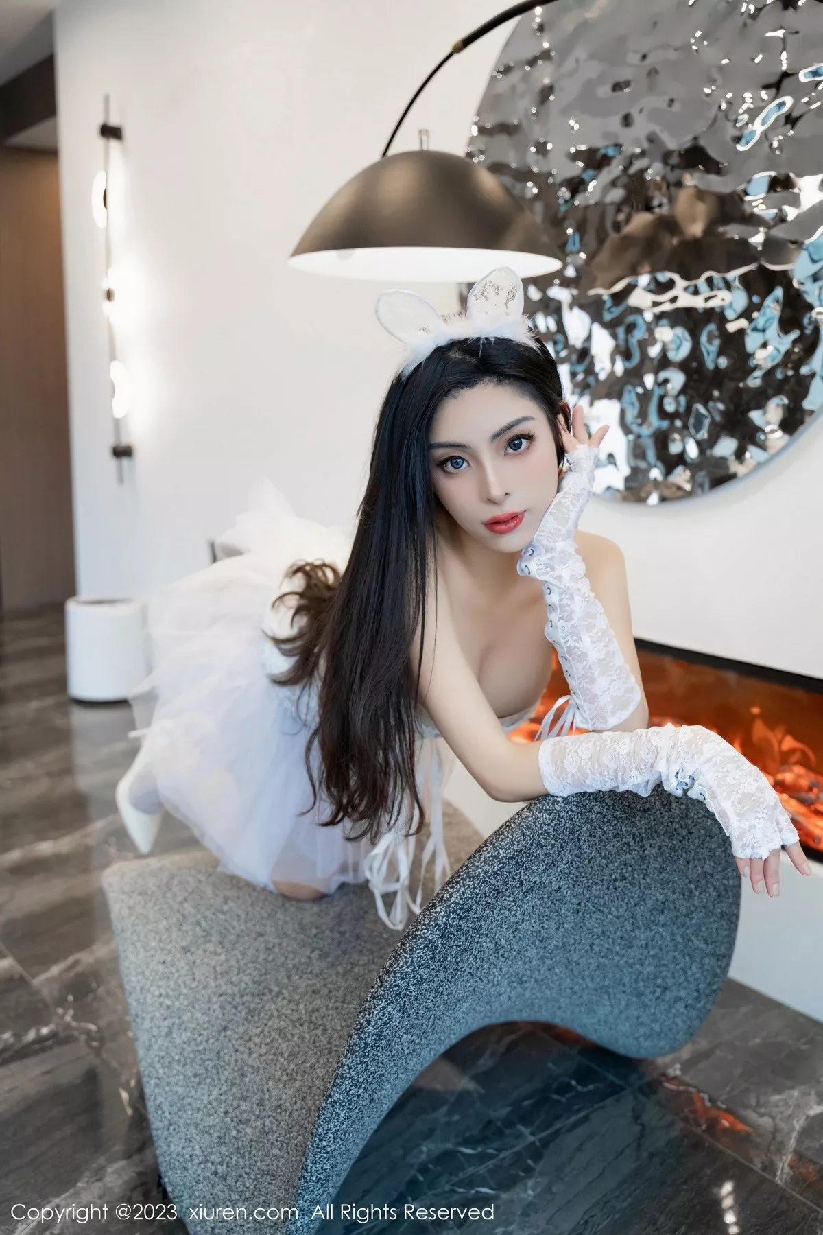 秀人集.com_[XiuRen秀人网]No.6543_模特王薇薇性感白色网纱裙配白色丝袜秀曼妙身姿迷人诱惑写真59P