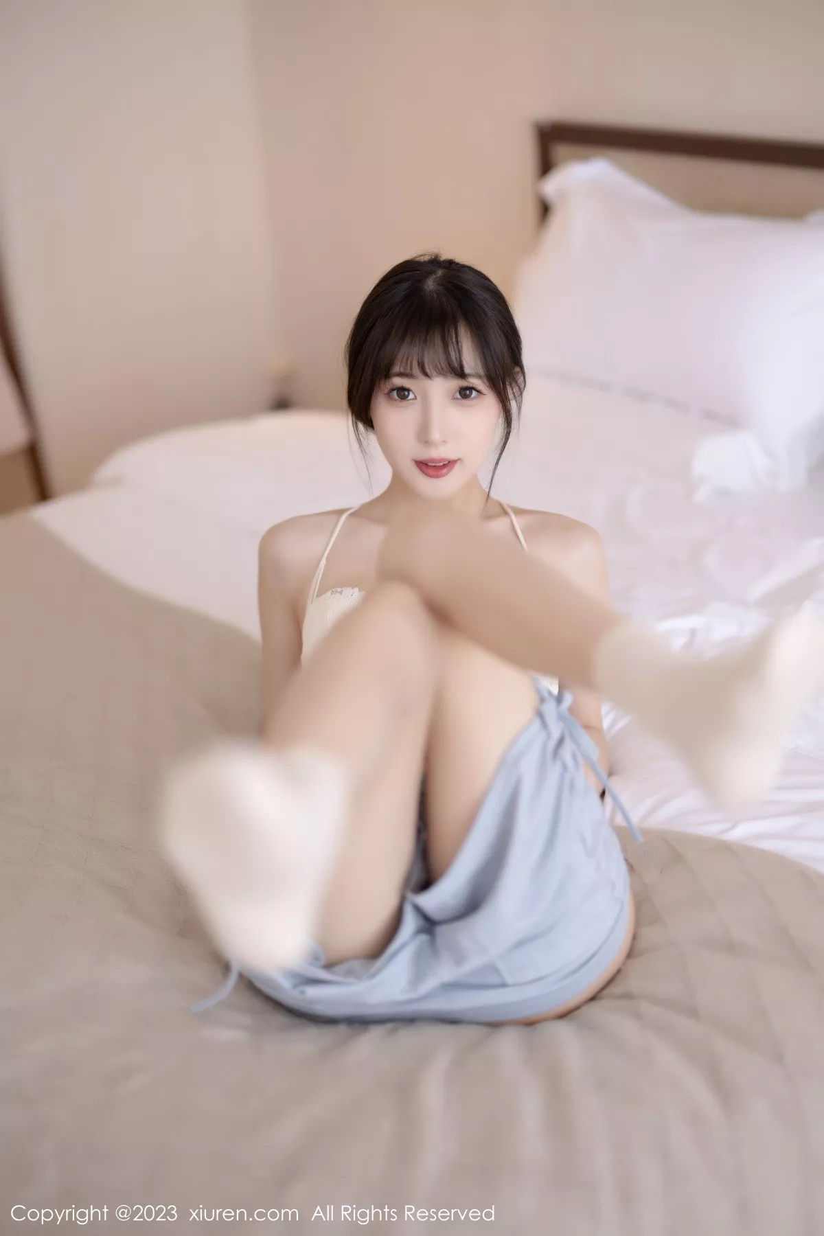 秀人集.com_[XiuRen秀人网]No.6455_模特林星阑蓝灰色连衣短裙露米色蕾丝内衣秀曼妙身姿诱惑写真83P