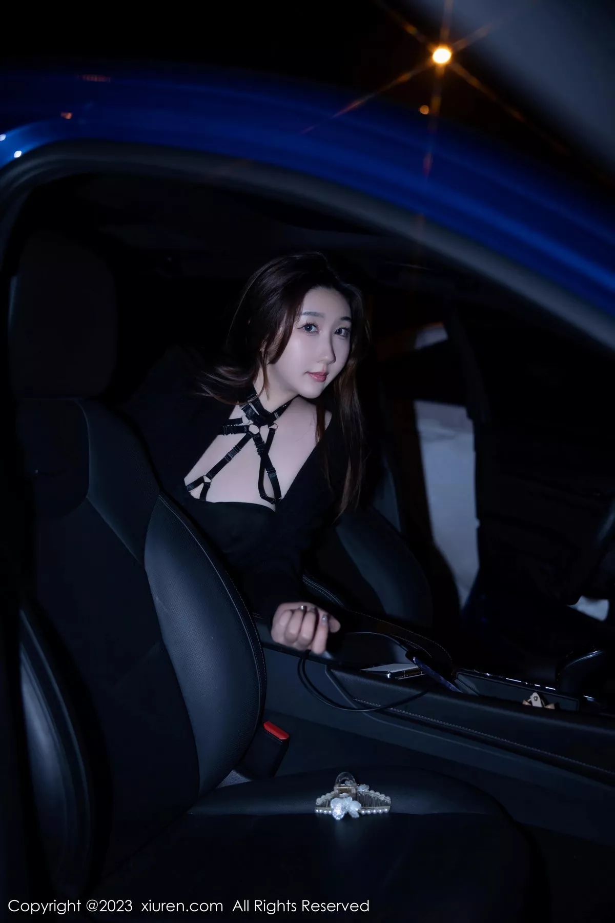 秀人集.com_[XiuRen秀人网]No.6650_模特江真真性感黑色薄透情趣内衣配黑丝吊袜秀惹火身材诱惑写真88P