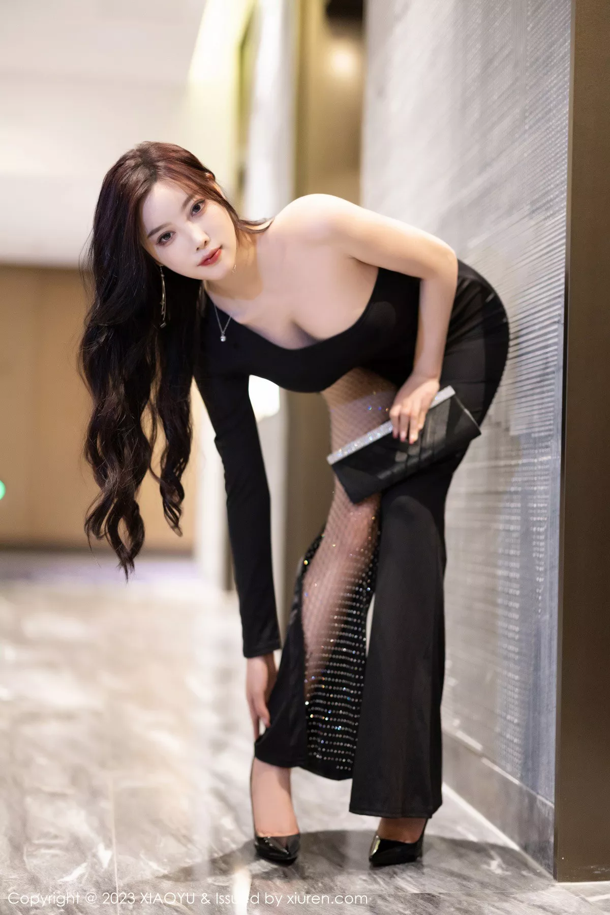 秀人集.com_[XiaoYu画语界]Vol.1021_女神杨晨晨Yome性感连衣长裙露镂空式情趣内衣惹火诱惑写真87P