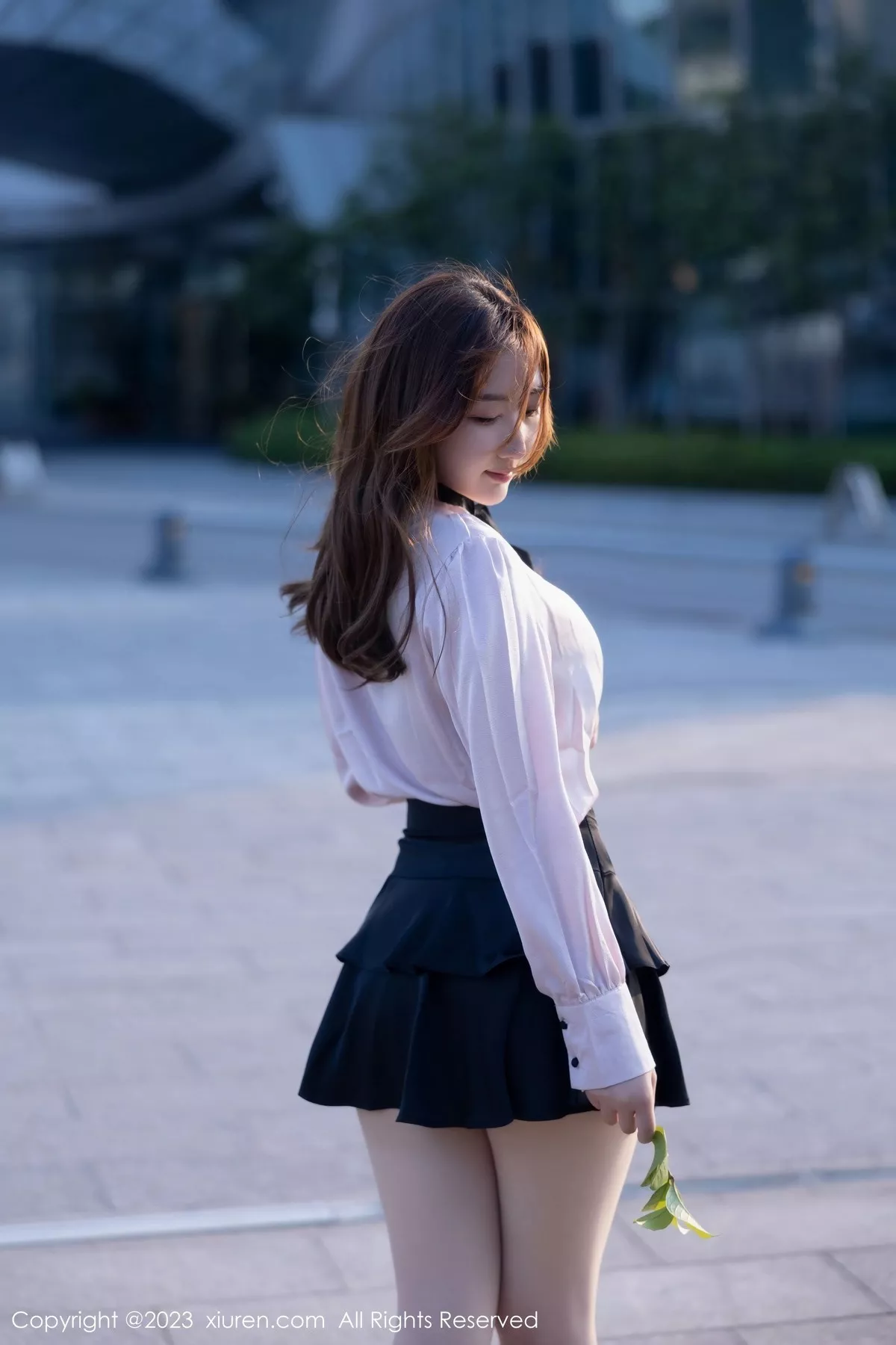 秀人集.com_[XiuRen秀人网]No.6721_模特江真真淡粉色T恤配黑短裙露性感黑色轻透内衣完美诱惑写真80P