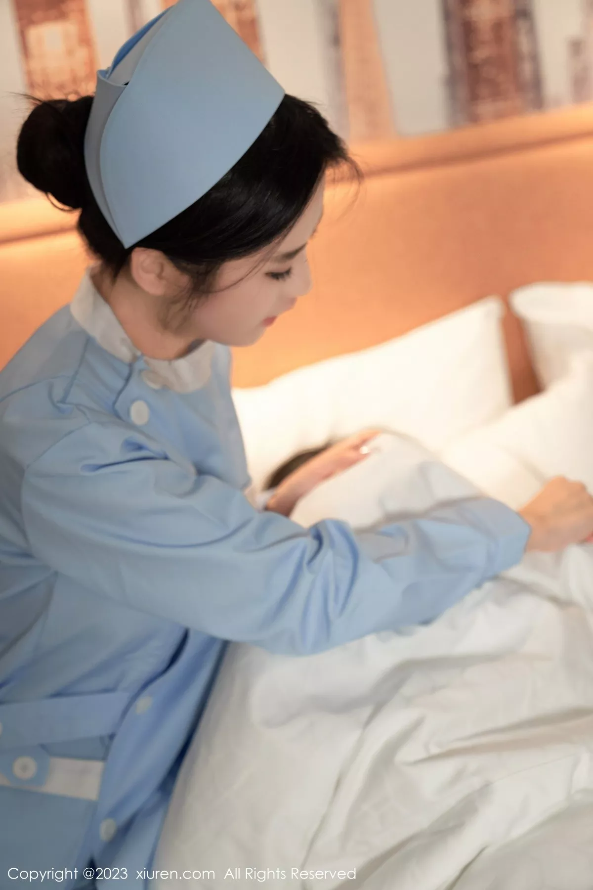 秀人集.com_[XiuRen秀人网]No.6745_模特浅浅Danny淡蓝护士服露粉色情趣服饰秀豪乳极致诱惑写真85P