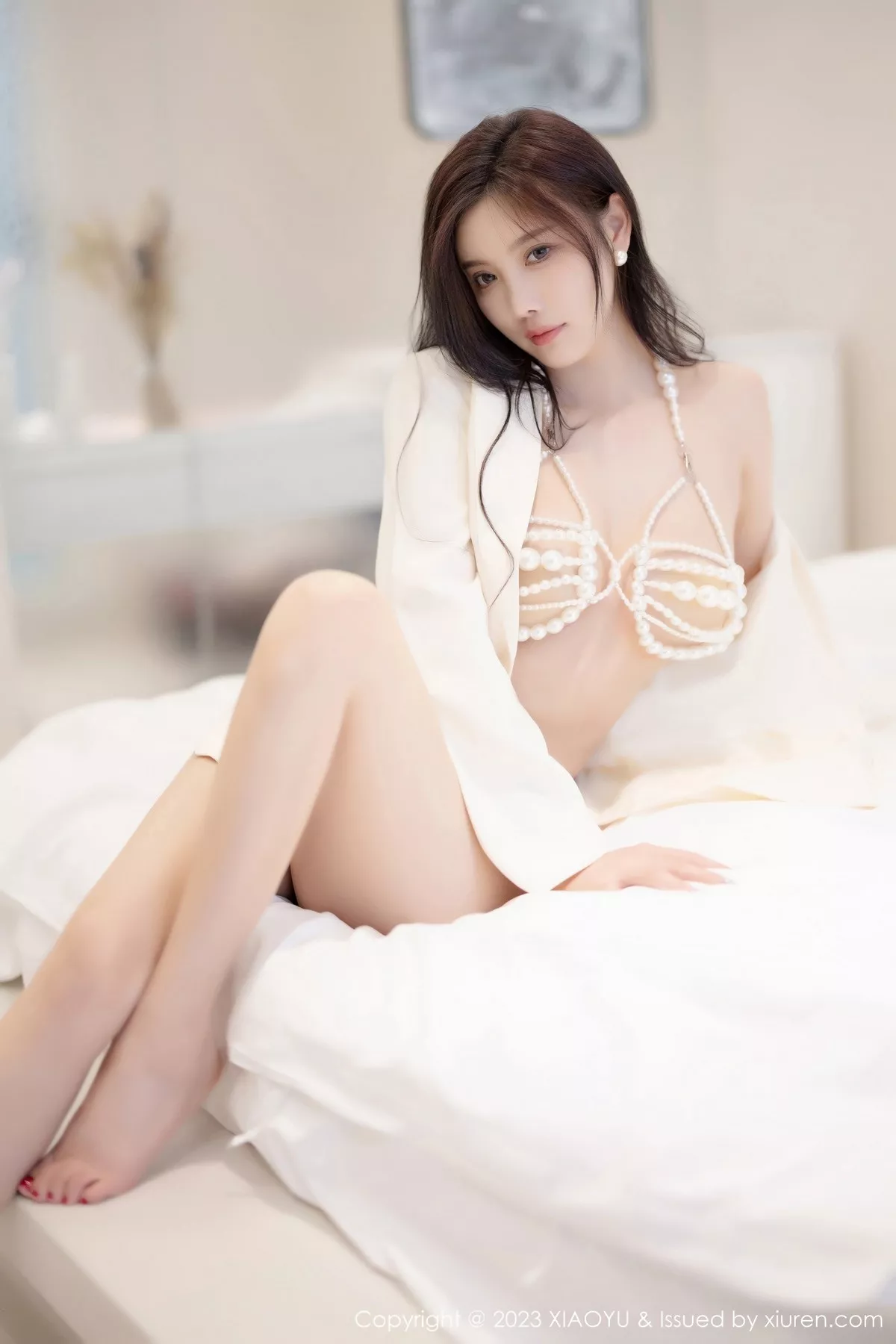秀人集.com_[XiaoYu画语界]Vol.1031_女神杨晨晨白色轻透蕾丝服饰+珍珠情趣内衣秀惹火身材诱惑写真91P