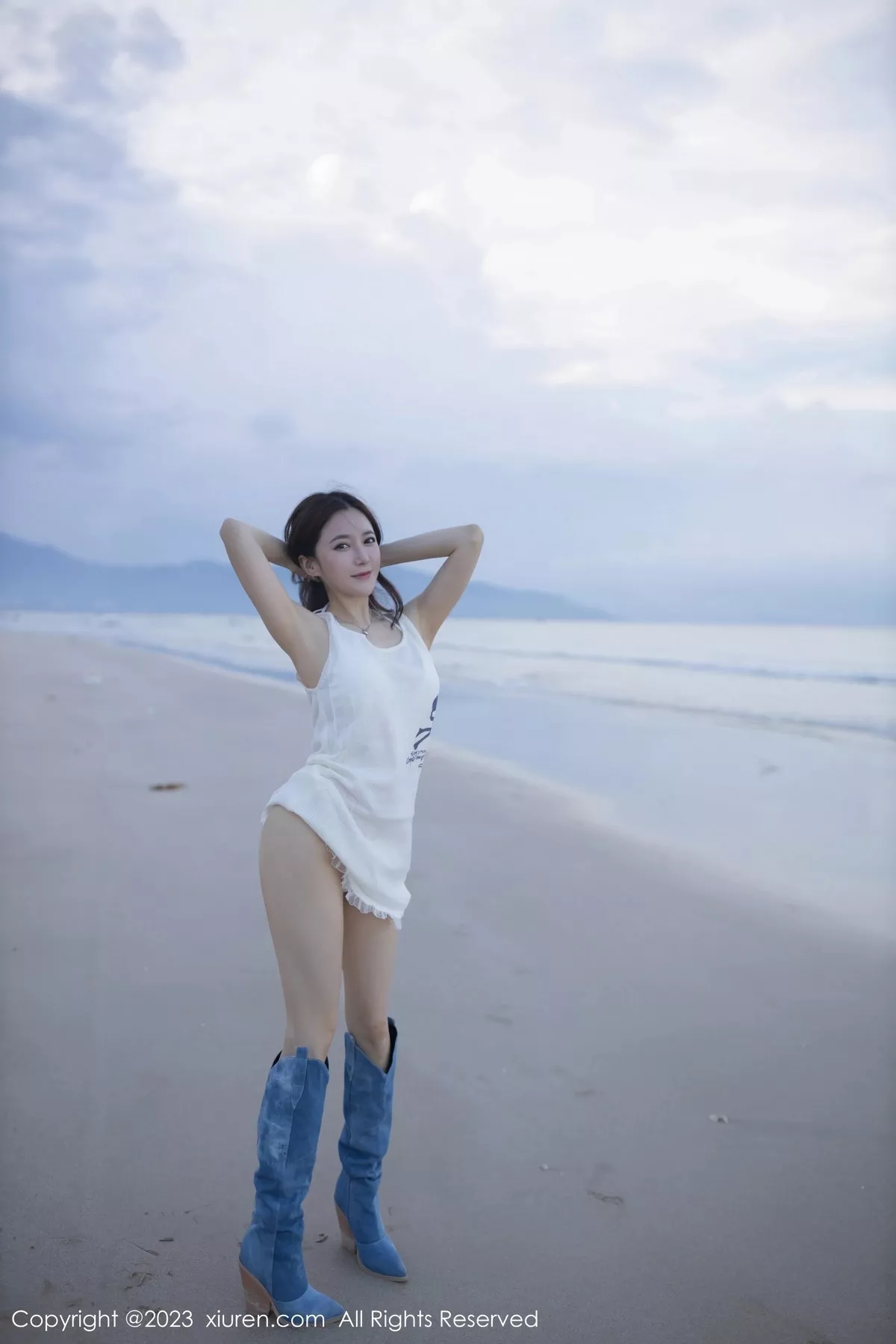 秀人集.com_[XiuRen秀人网]No.6852_模特鱼子酱Fish海边性感白色比基尼服秀婀娜动人身段诱惑写真80P