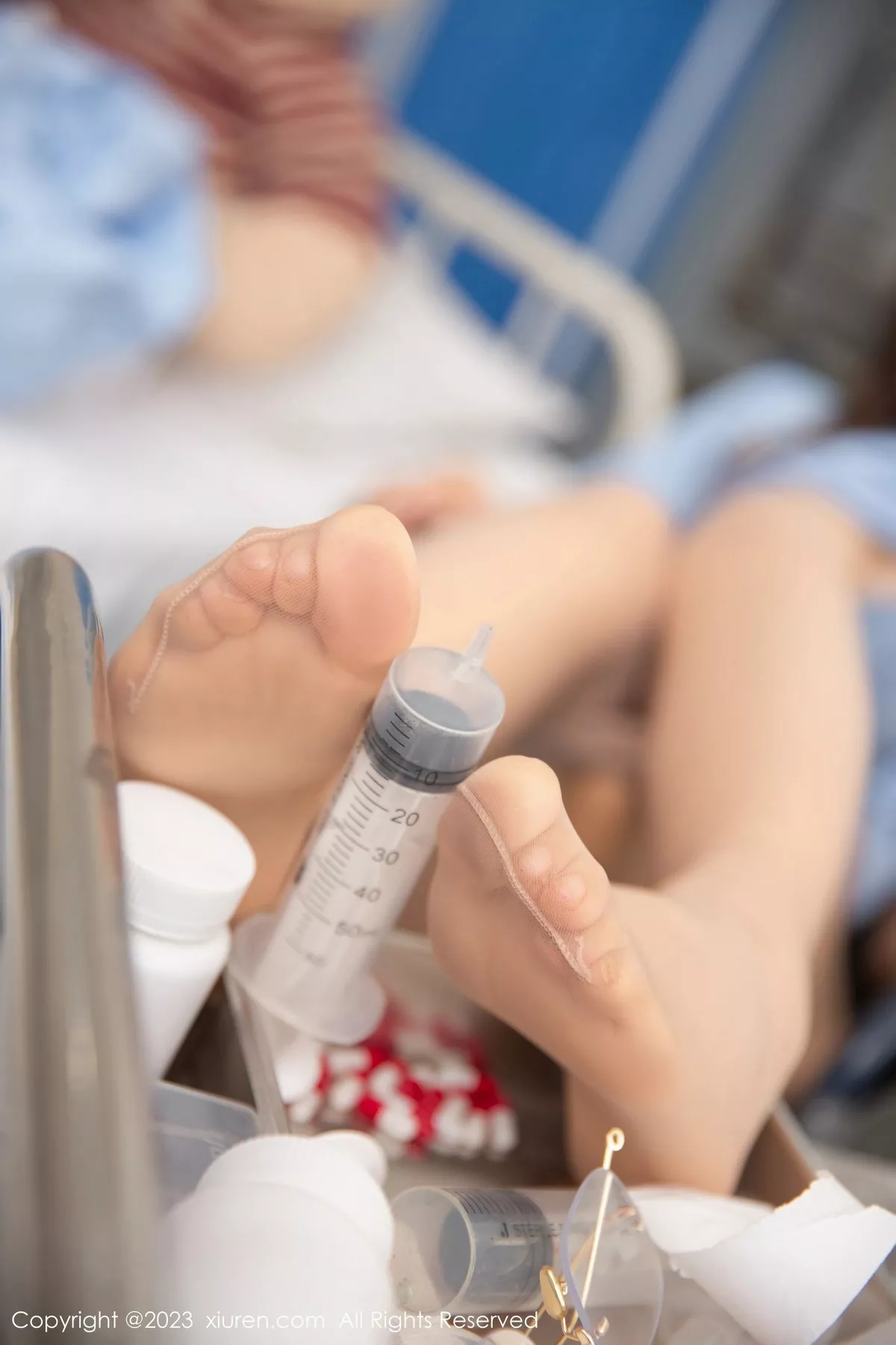 秀人集.com_[XiuRen秀人网]No.6849_女神绮里嘉ula美女医生装扮露蓝色蕾丝内衣秀曼妙身姿诱惑写真83P