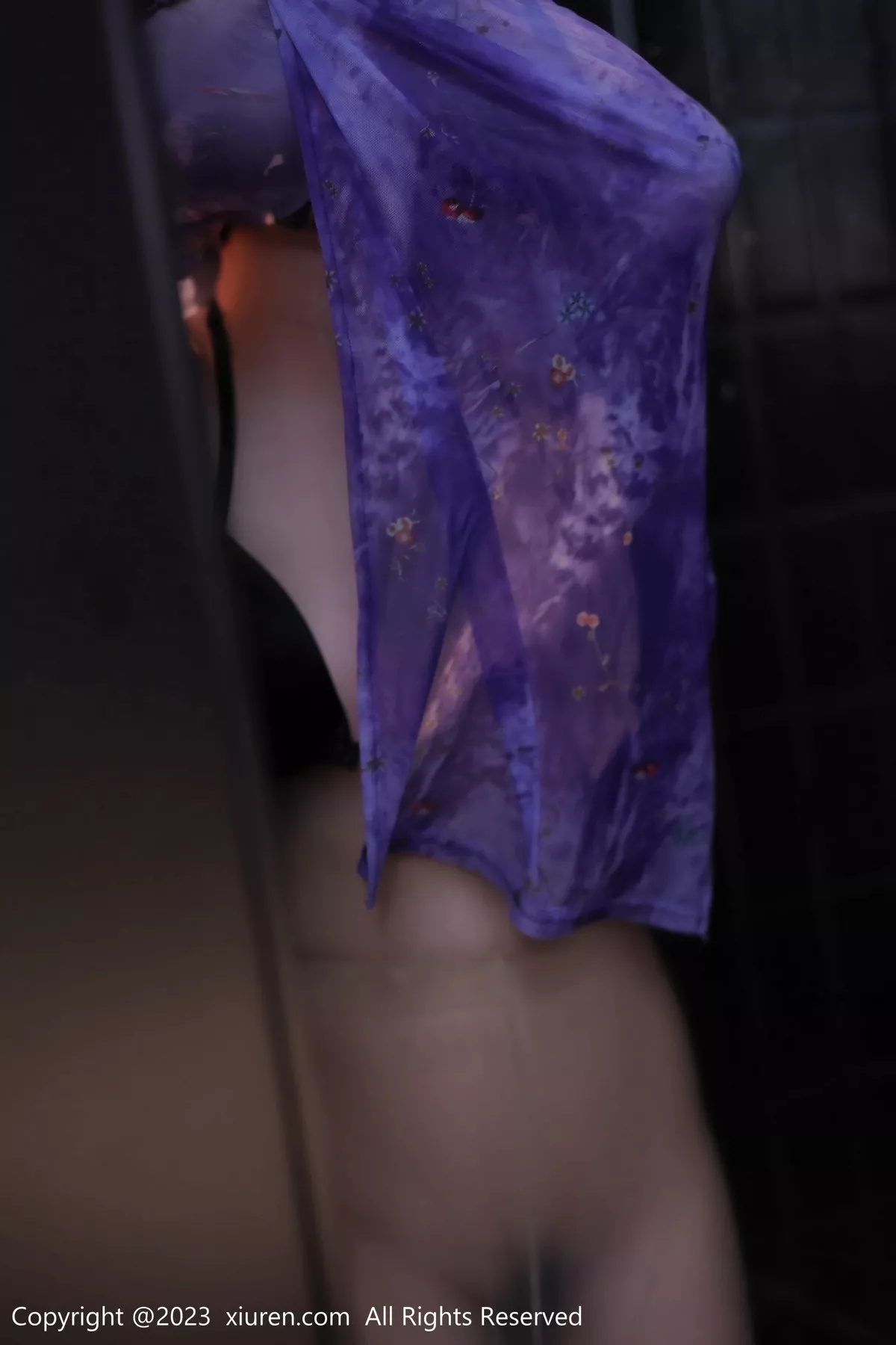 秀人集.com_[XiuRen秀人网]No.6876_模特司柠私房浴室紫色连衣长裙配超薄肉丝秀曼妙身姿诱惑写真56P