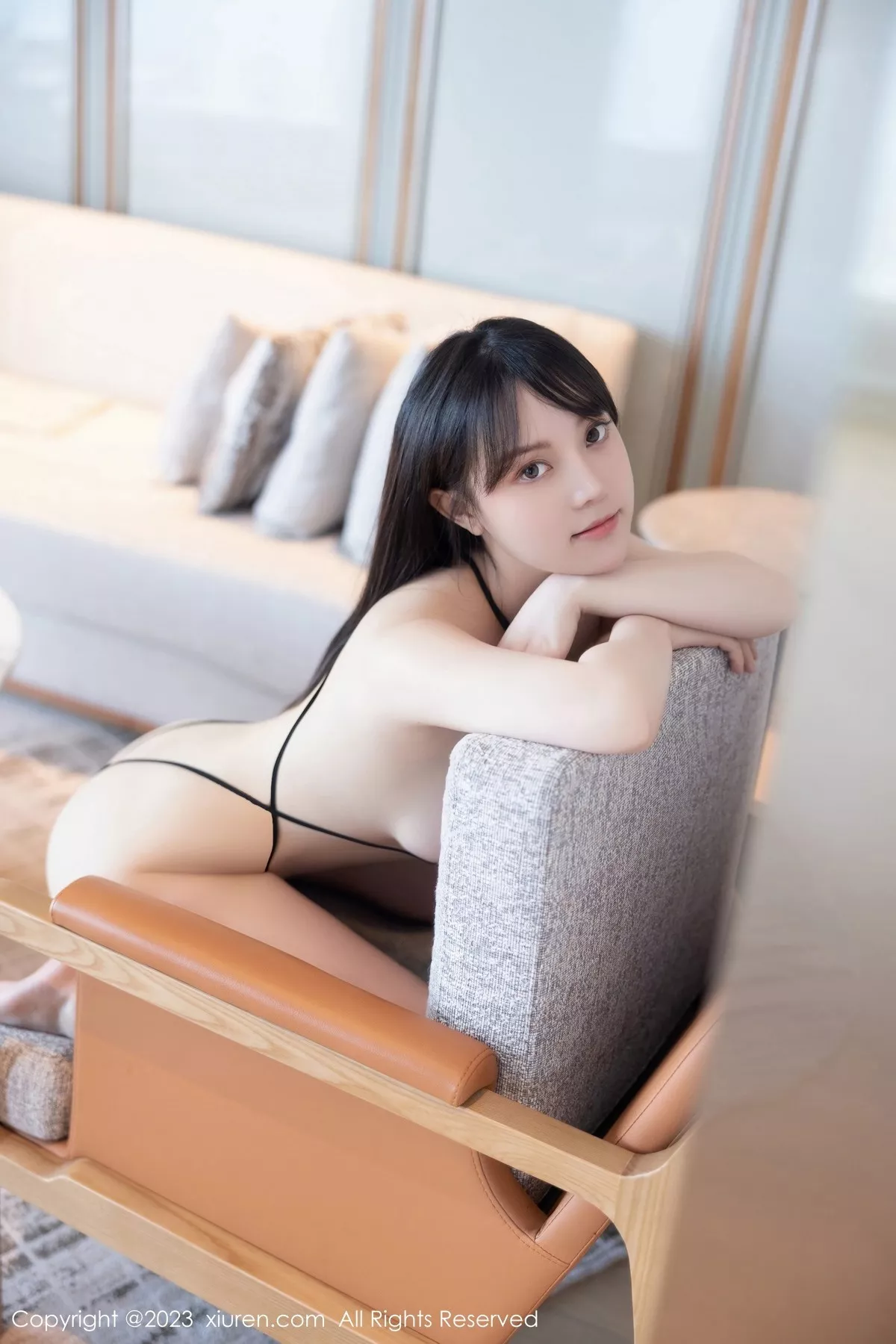 秀人集.com_[XiuRen秀人网]No.6886_模特豆瓣酱私房性感黑色比基尼服饰秀丰满身材惹火诱惑写真80P