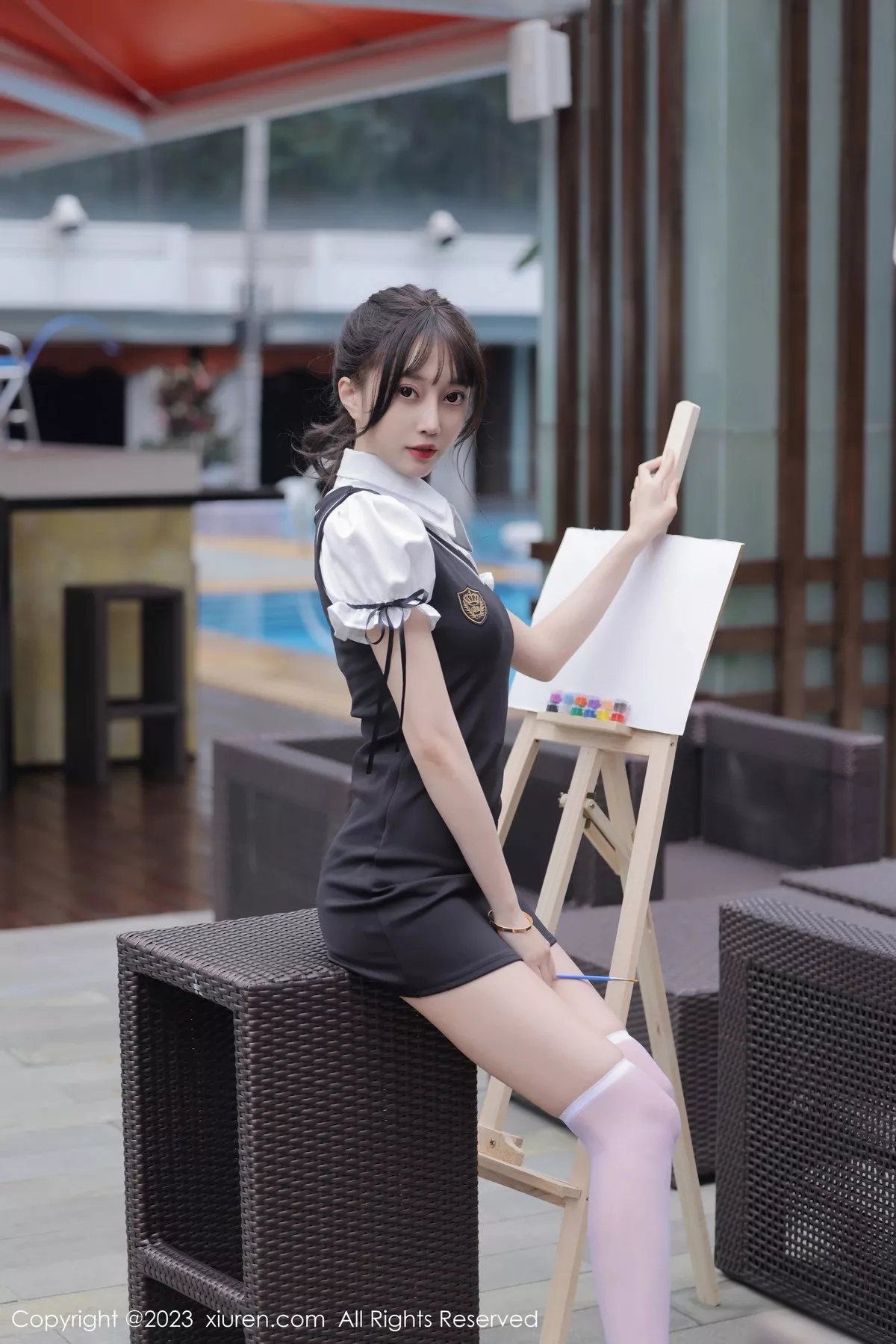 秀人集.com_[XiuRen秀人网]No.6889_模特玥儿玥er脱性感白T露白色内衣配白丝袜秀曼妙身姿诱惑写真72P