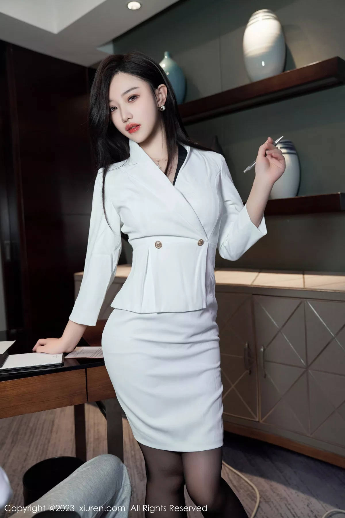 秀人集.com_[XiuRen秀人网]No.6900_模特妙可可Cheese性感黑色蕾丝薄纱服秀完美身材惹火诱惑写真80P