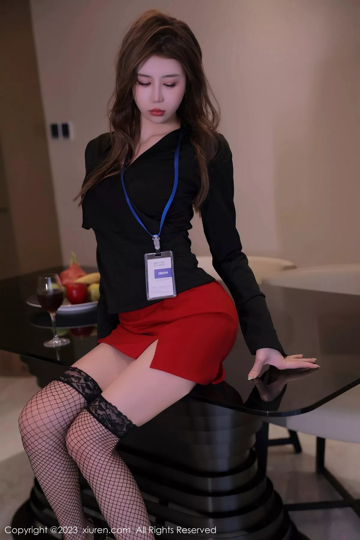 秀人集.com_[XiuRen秀人网]No.6903_模特tina_甜仔半脱露性感红色蕾丝情趣内衣秀凹凸身材诱惑写真70P