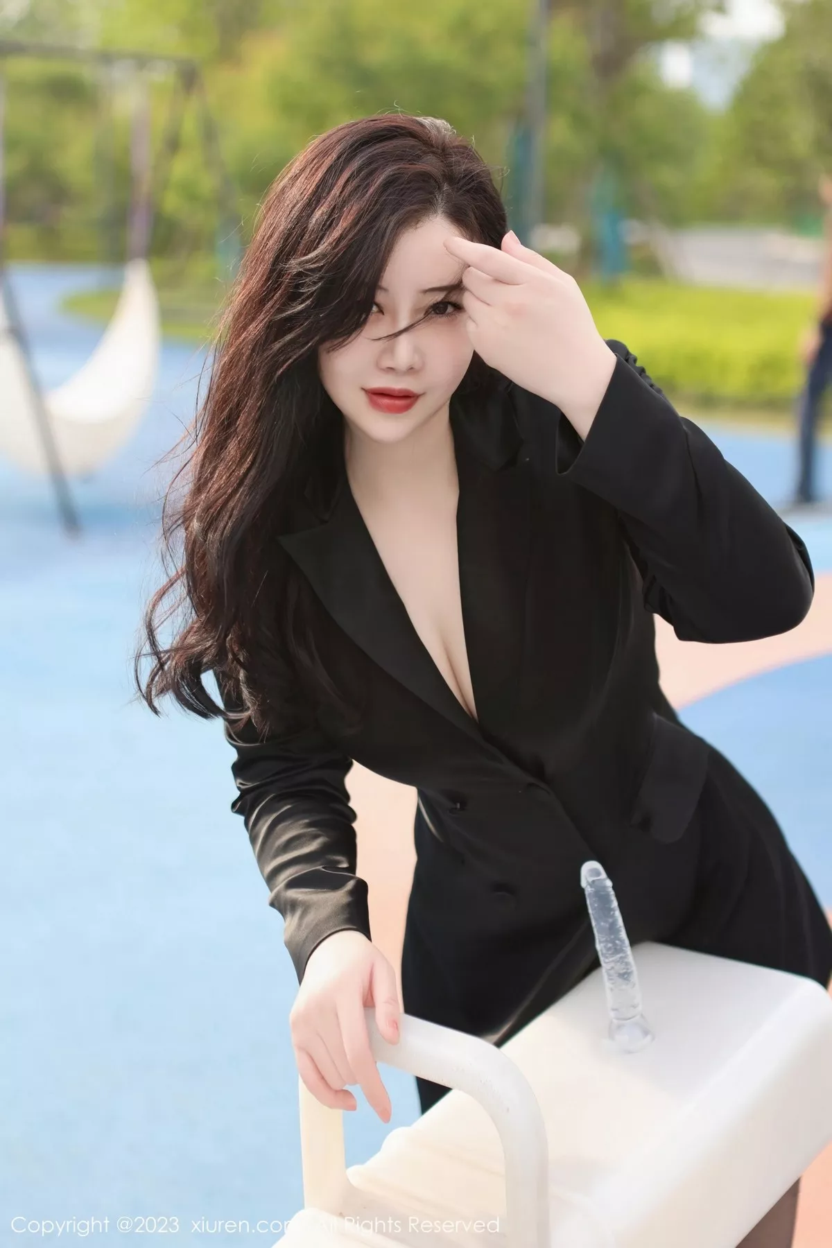 秀人集.com_[XiuRen秀人网]No.6805_模特王婉悠Queen黑色蕾丝情趣服配黑丝袜秀惹火身材诱惑写真75P