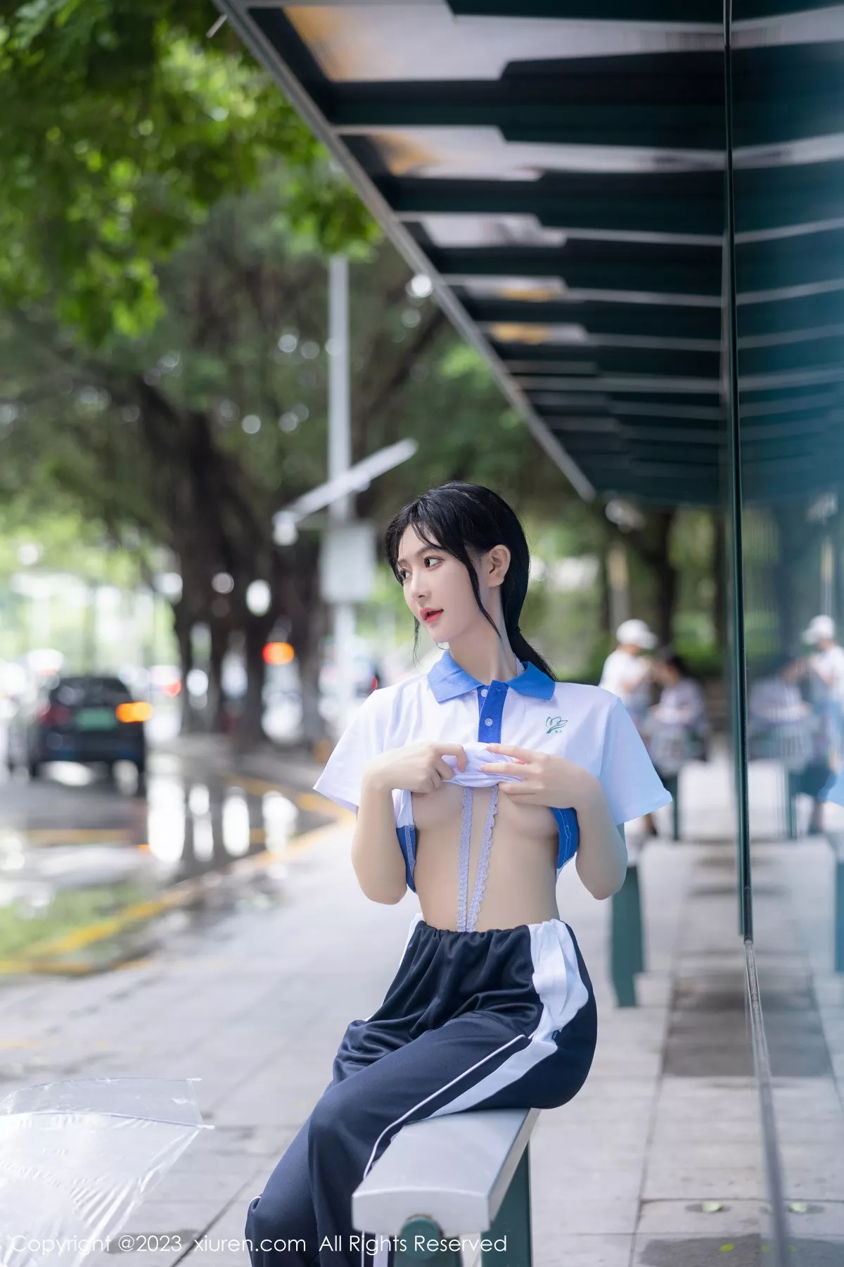 秀人集.com_[XiuRen秀人网]No.7085_模特幼幼性感学妹装扮半脱露蕾丝内衣秀完美身材迷人诱惑写真102P