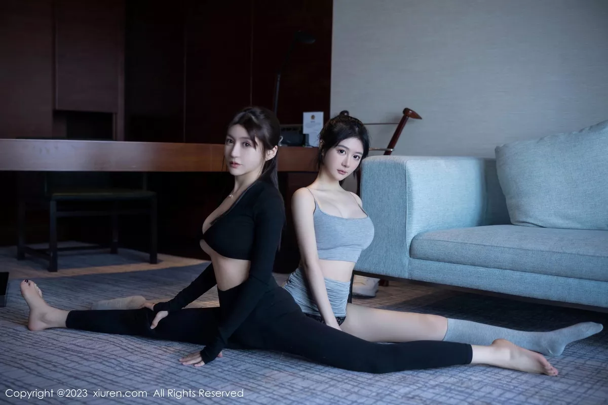 秀人集.com_[XiuRen秀人网]No.7258_模特合集女神幼幼双人性感紧身瑜伽运动装秀完美身材诱惑写真114P