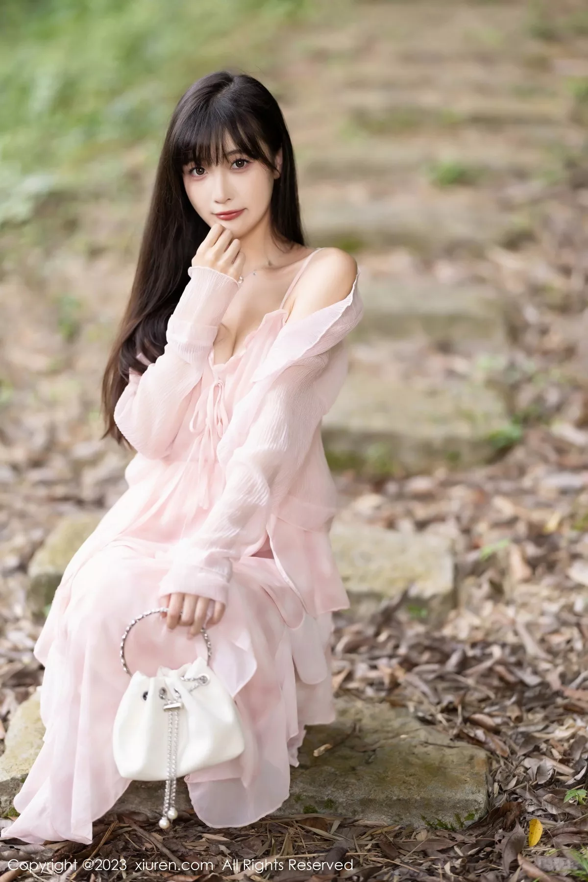 秀人集.com_[XiuRen秀人网]No.7263_模特林星阑性感粉色连衣长裙露粉色内衣配粉丝袜完美诱惑写真83P