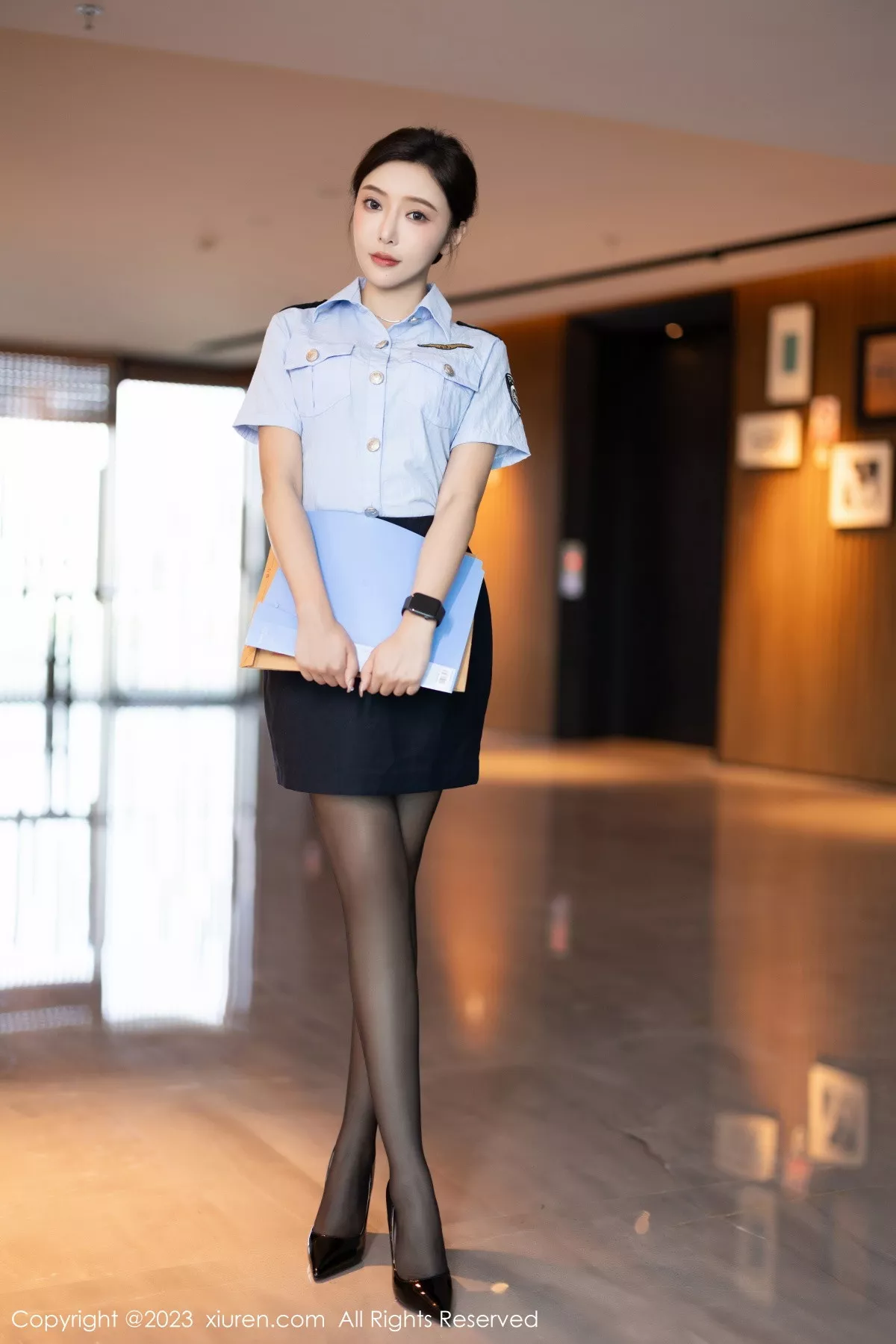 秀人集.com_[XiuRen秀人网]No.7340_女神王馨瑶yanni性感女警制服露黑色蕾丝内衣秀惹火身材诱惑写真82P