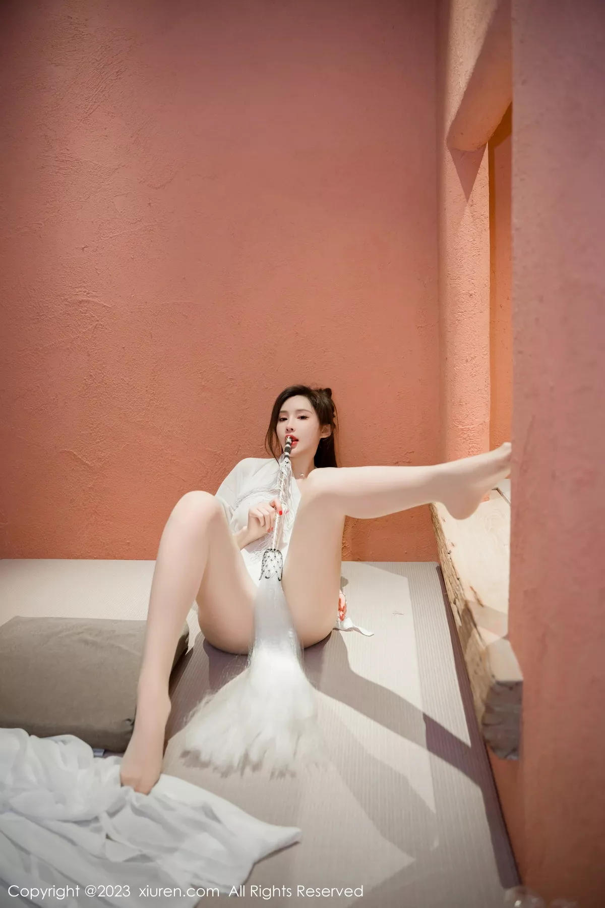 秀人集.com_[XiuRen秀人网]No.7466_女神Carol周妍希仙姑造型白色道袍服配超薄肉丝秀美腿诱惑写真95P