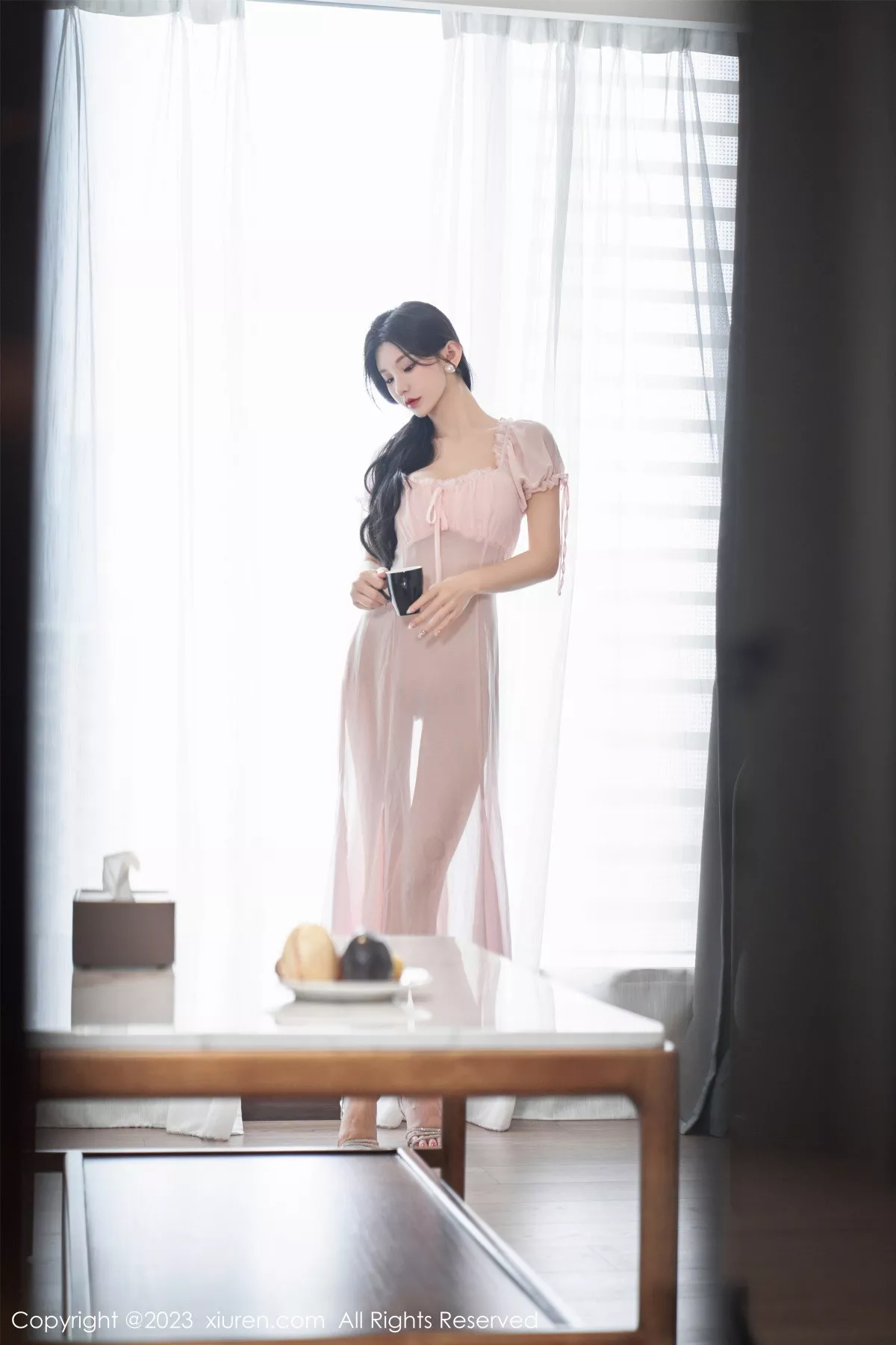 秀人集.com_[XiuRen秀人网]No.7615_女神周于希Sally私房性感粉色薄纱长裙透视秀惹火身材诱惑写真120P