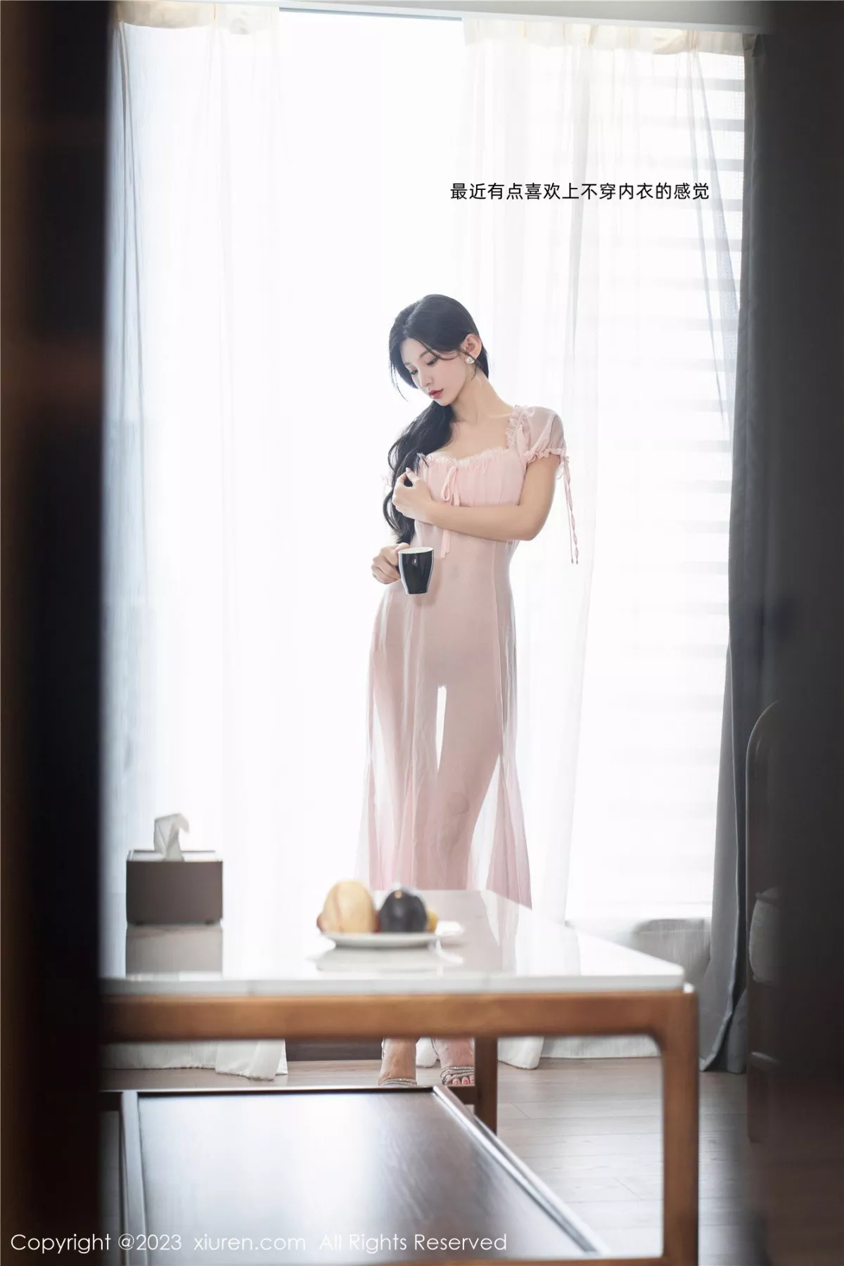 秀人集.com_[XiuRen秀人网]No.7615_女神周于希Sally私房性感粉色薄纱长裙透视秀惹火身材诱惑写真120P