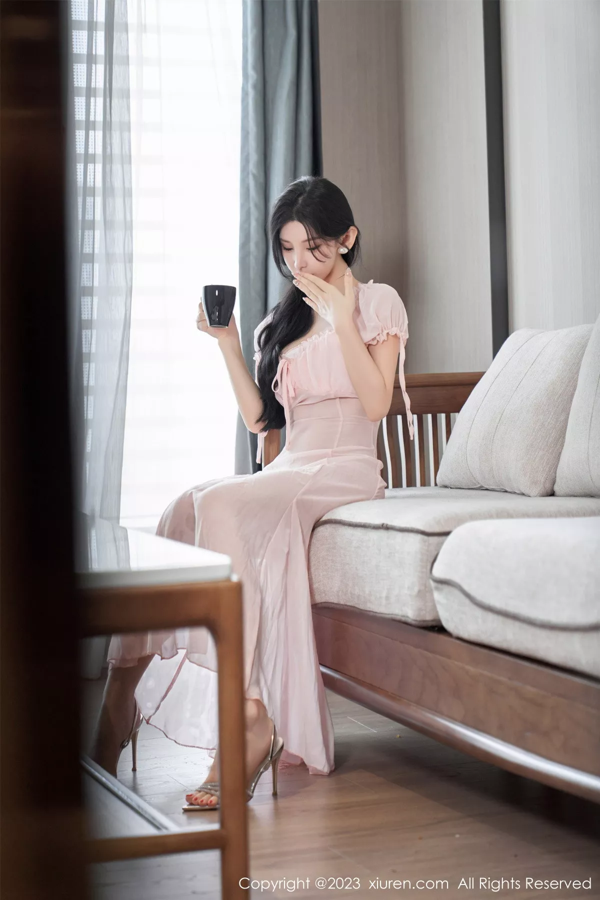 秀人集.com_[XiuRen秀人网]No.7615_女神周于希Sally私房性感粉色薄纱长裙透视秀惹火身材诱惑写真120P