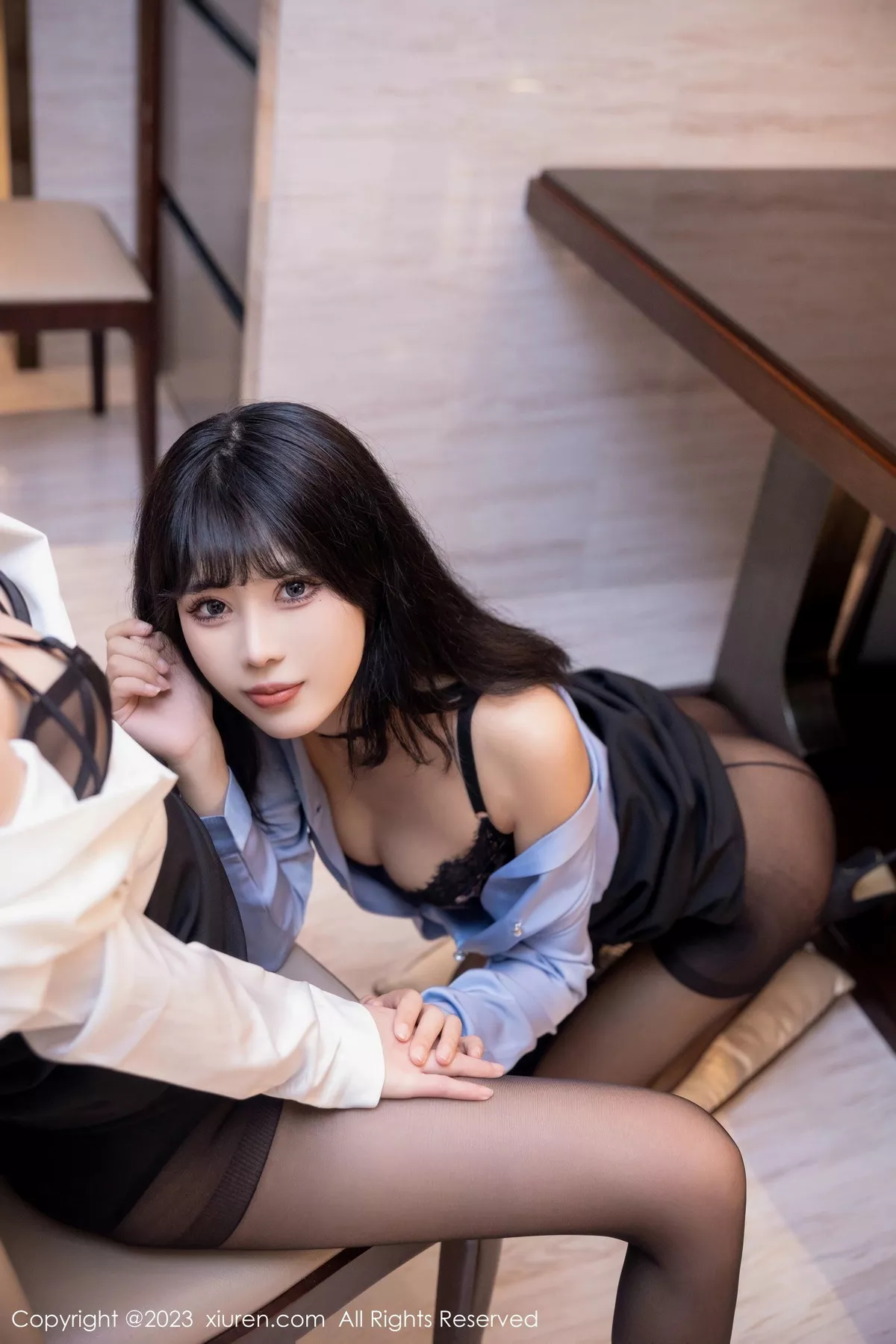 秀人集.com_[XiuRen秀人网]No.7642_模特合集新人江幼瑶浴室主题性感蕾丝内衣配超薄黑丝魅惑写真83P