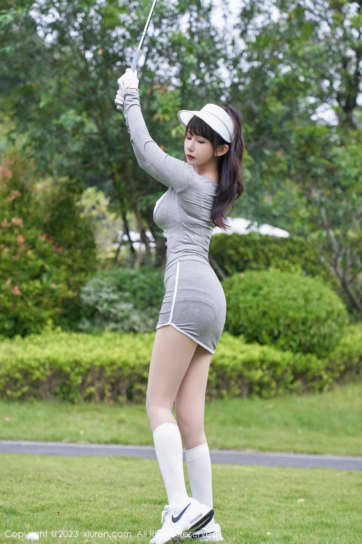 秀人集.com_[XiuRen秀人网]No.7657_模特波巧酱性感灰色运动套装露白色内衣秀凹凸身材完美诱惑写真84P