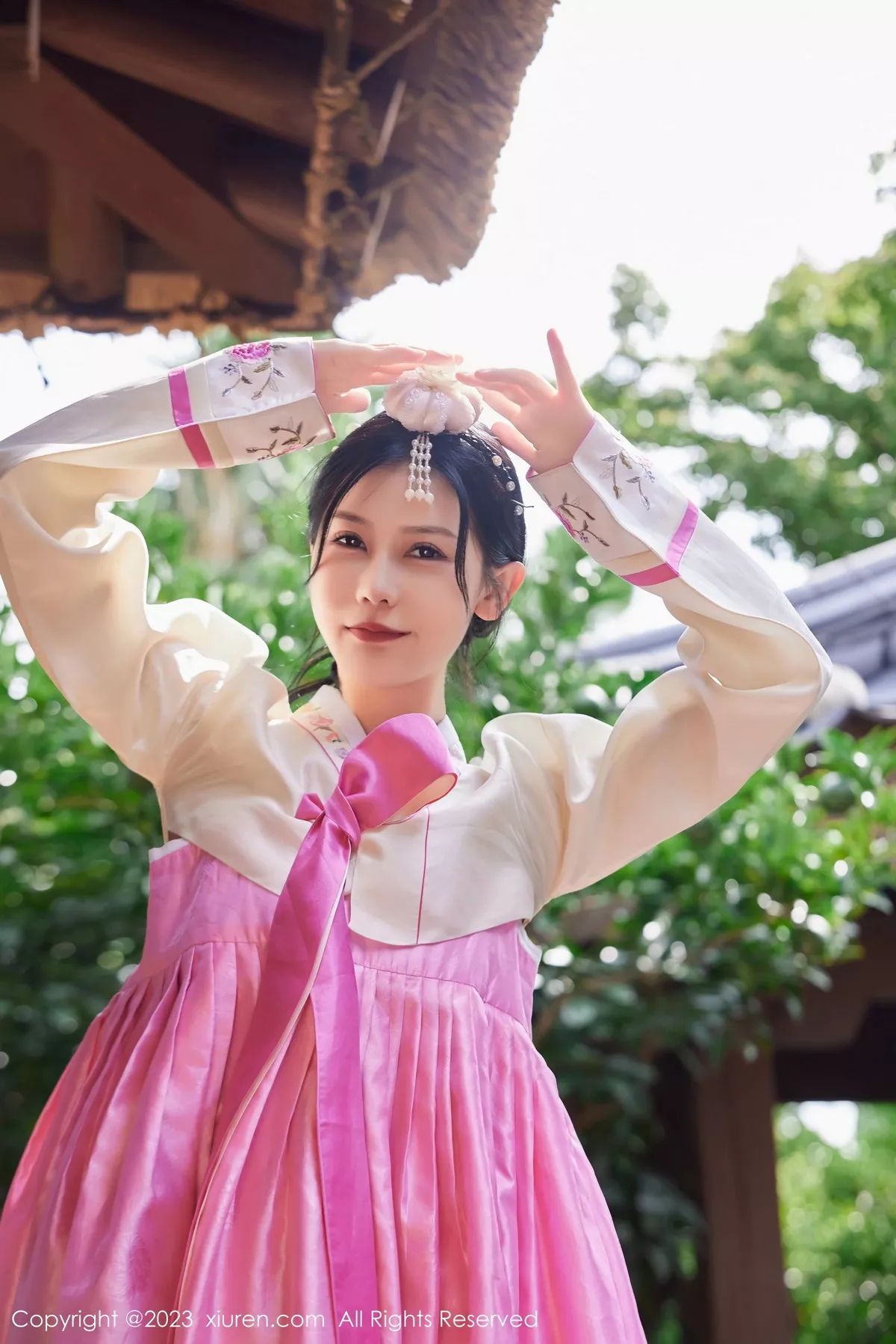 秀人集.com_[XiuRen秀人网]No.7564_模特尹甜甜性感艳红大长今服饰露轻透连体衣秀完美身材诱惑写真69P