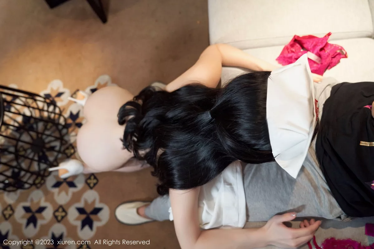 秀人集.com_[XiuRen秀人网]No.7755_女神周于希Sally私人护士主题性感红色蕾丝内衣配白丝袜诱惑写真94P