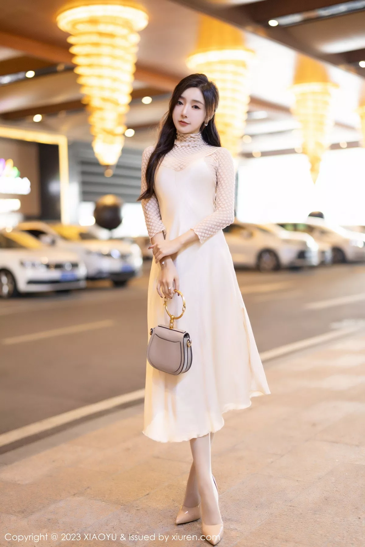 秀人集.com_[XiaoYu画语界]Vol.1157_女神王馨瑶淡黄色连衣短裙+性感网纱情趣服秀惹火身材诱惑写真85P