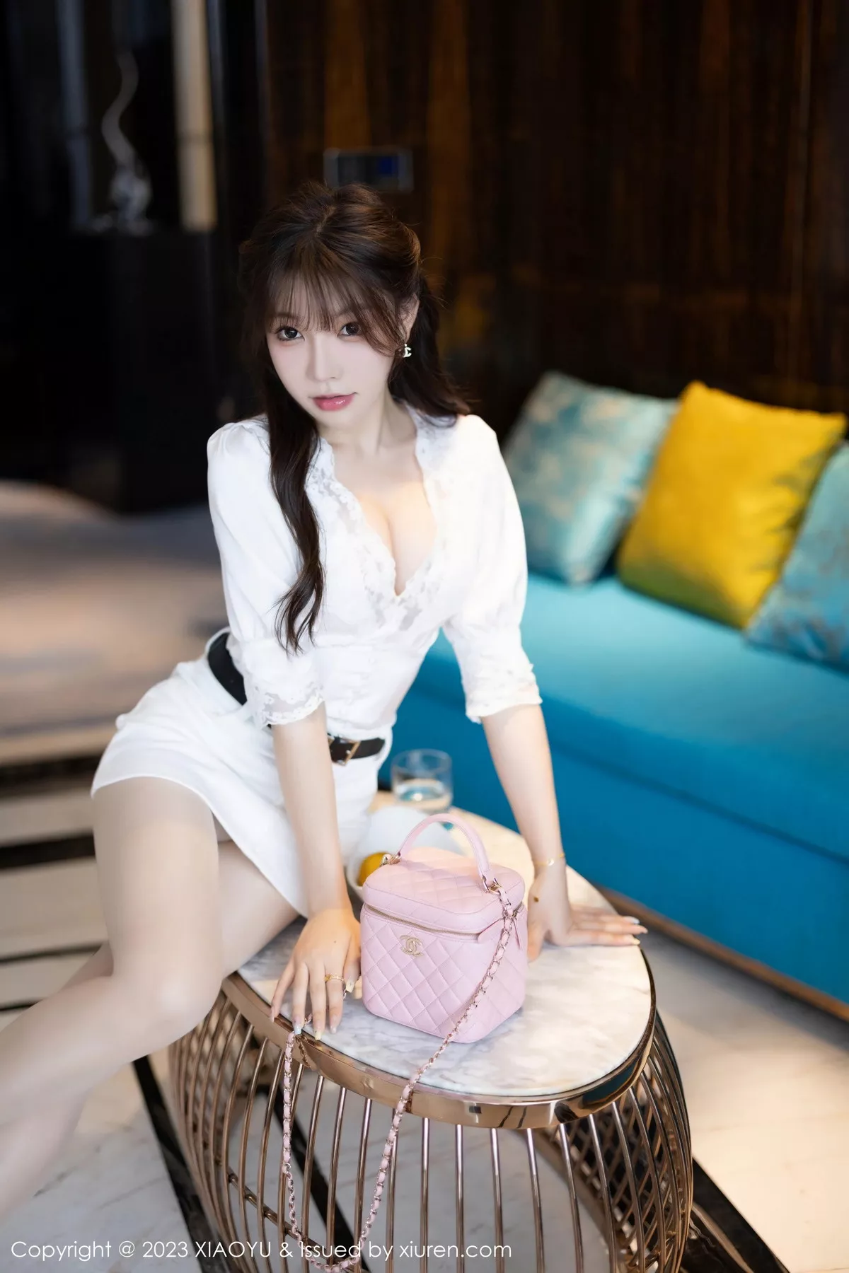 秀人集.com_[XiaoYu画语界]Vol.1158_女神徐莉芝性感连衣短裙+银白色高叉连体衣秀曼妙身姿诱惑写真83P