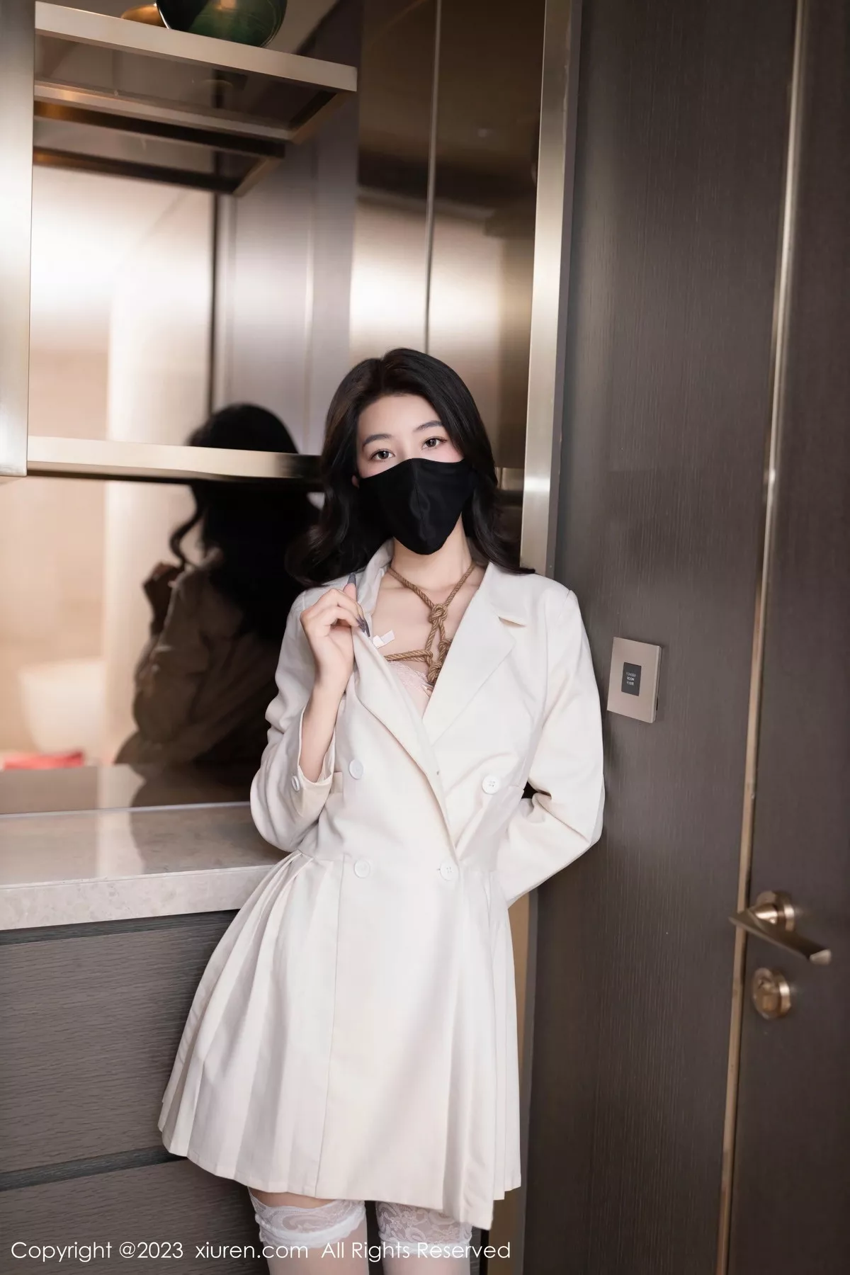 秀人集.com_[XiuRen秀人网]No.7769_模特熊小诺性感粉色蕾丝连体内衣情趣捆绑秀惹火身材诱惑写真84P