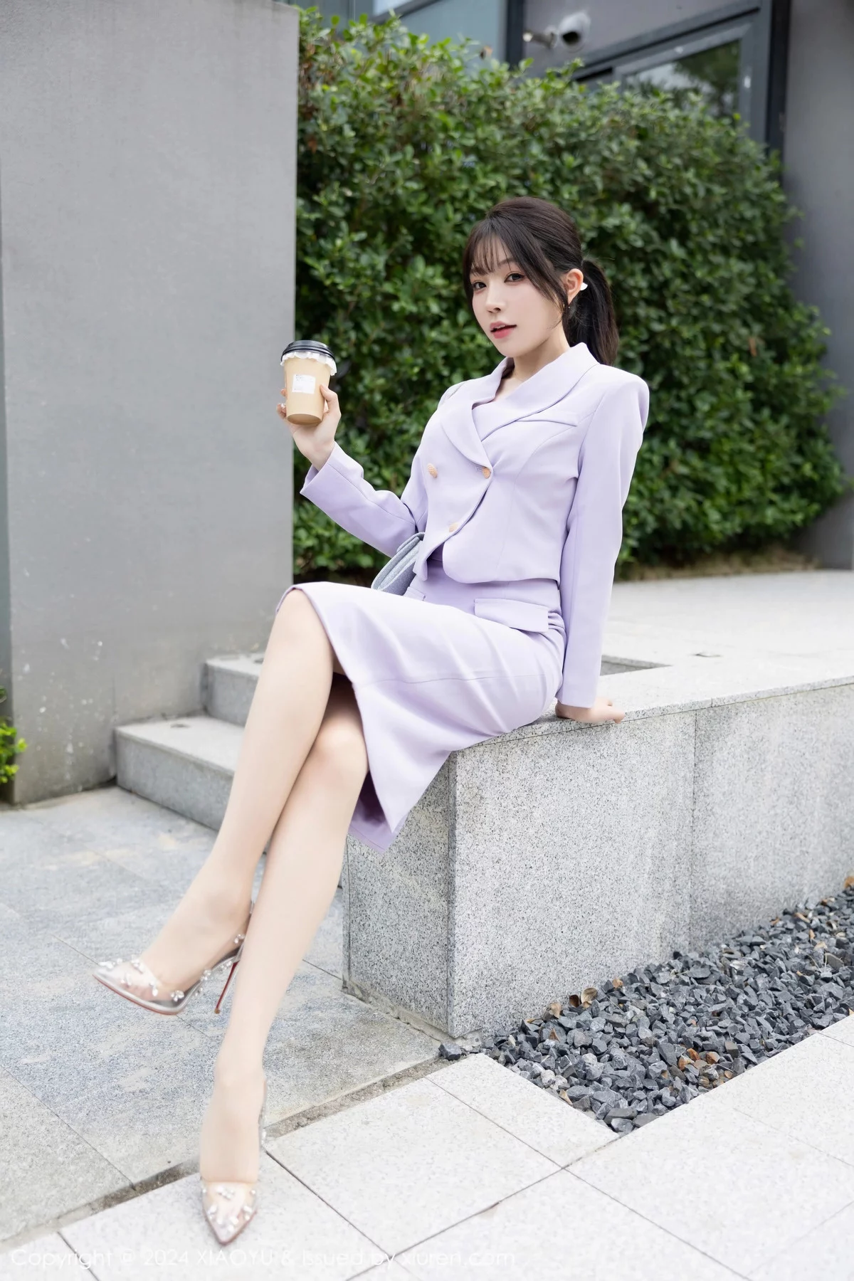 秀人集.com_[XiaoYu画语界]Vol.1178_女神徐莉芝Booty性感淡紫短裙套装露淡紫蕾丝内衣迷人诱惑写真88P