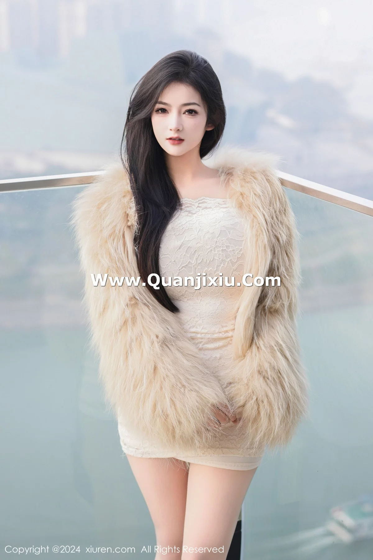 秀人集.com_[XiuRen秀人网]No.7954_模特谭小灵性感白色服饰配超薄肉丝半撩秀丰腴身姿撩人诱惑写真79P