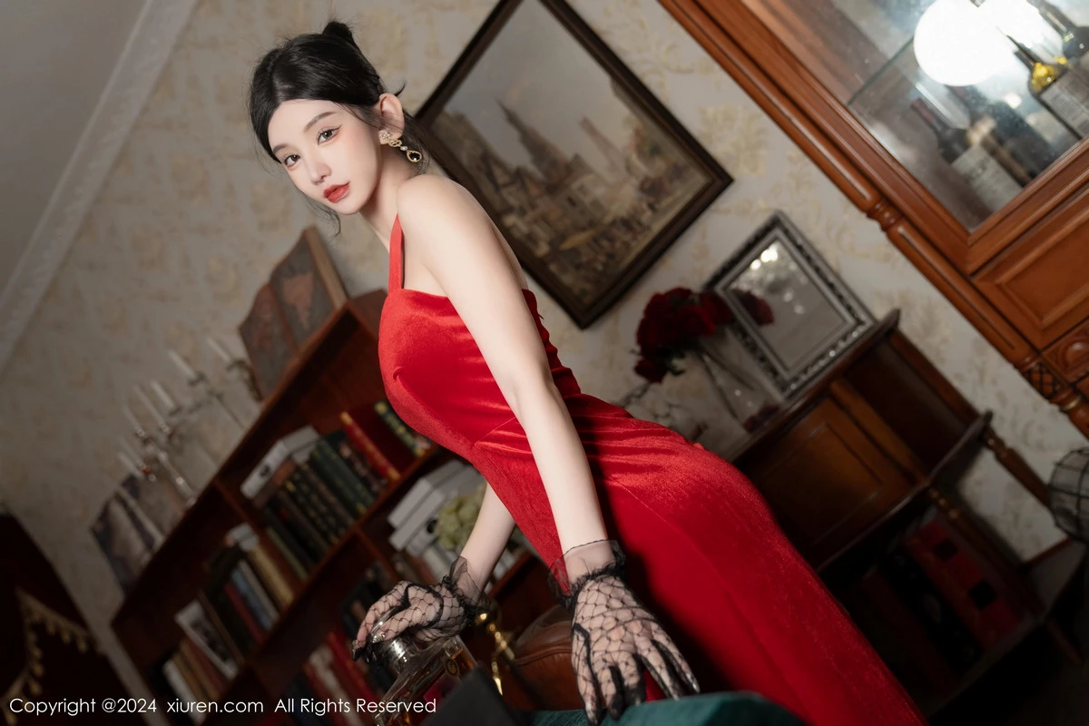 秀人集.com_[XiuRen秀人网]No.8097_女神周于希Sally荷官角色扮演红色露肩服饰配无内黑丝诱惑写真106P