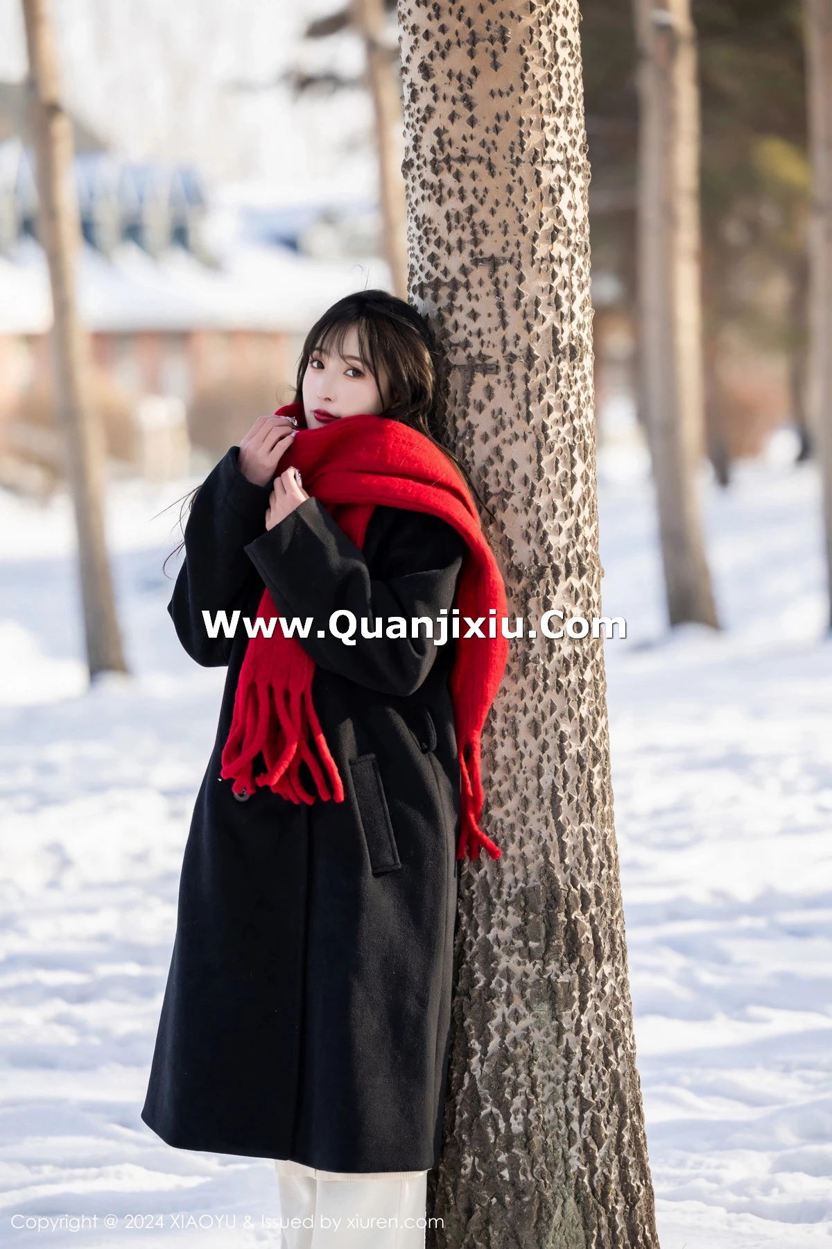 秀人集.com_[XiaoYu画语界]Vol.1215_模特林星阑性感黑色轻透内衣配黑丝吊袜秀曼妙身姿迷人诱惑写真93P