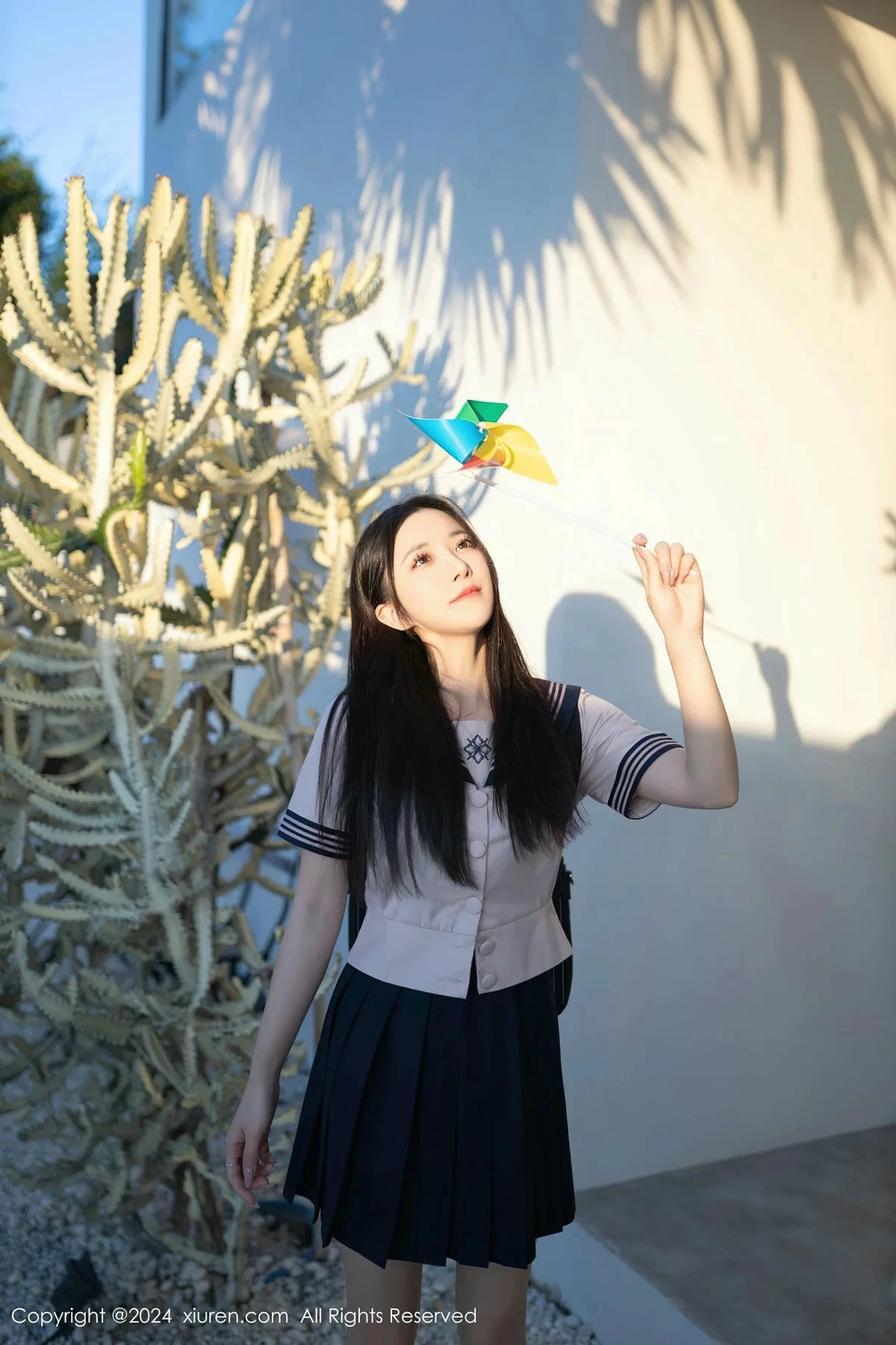 秀人集.com_[XiuRen秀人网]No.8244_模特鱼子酱Fish性感JK制服配情趣内衣秀曼妙身姿迷人诱惑写真80P