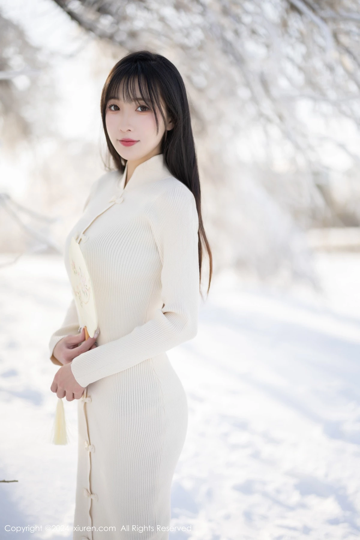 秀人集.com_[XiuRen秀人网]No.8307_模特林星阑性感白色连衣长裙露白色吊带内衣秀曼妙身姿诱惑写真82P