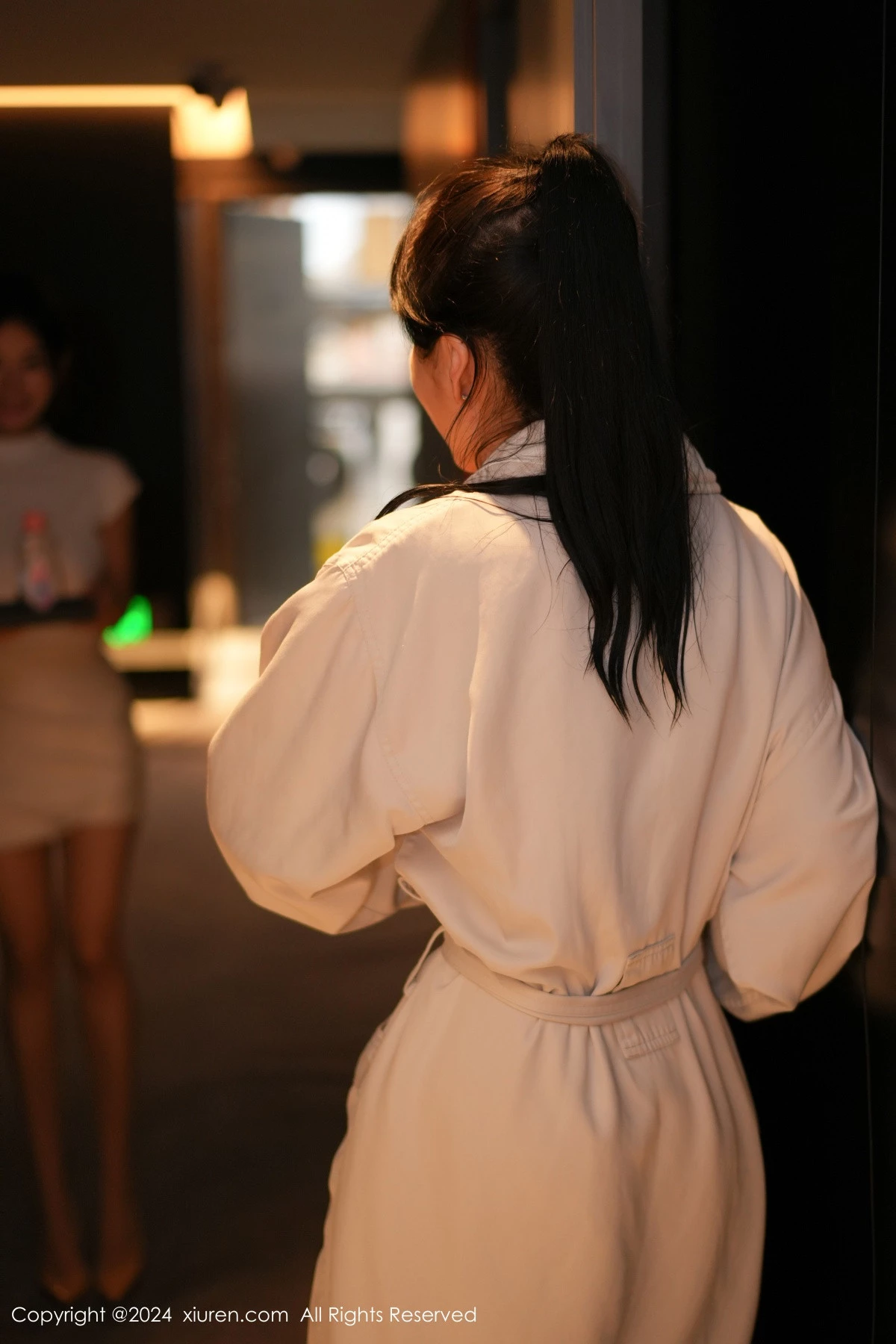 秀人集.com_[XiuRen秀人网]No.8350_模特合集女神林幼一＆谭小灵剧情演绎性感白色浴袍迷人诱惑写真113P