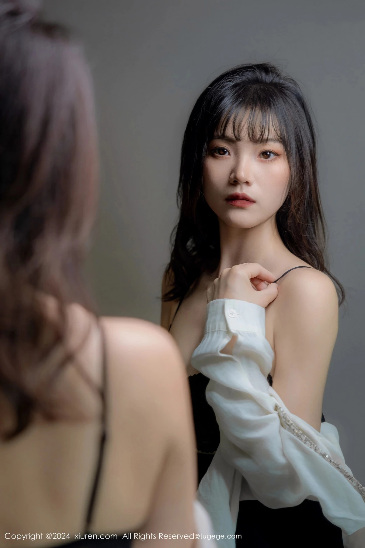 秀人集.com_[XiuRen秀人网]No.8353_模特唐安诺私房性感黑色蕾丝内衣配超薄黑丝秀曼妙身姿诱惑写真55P